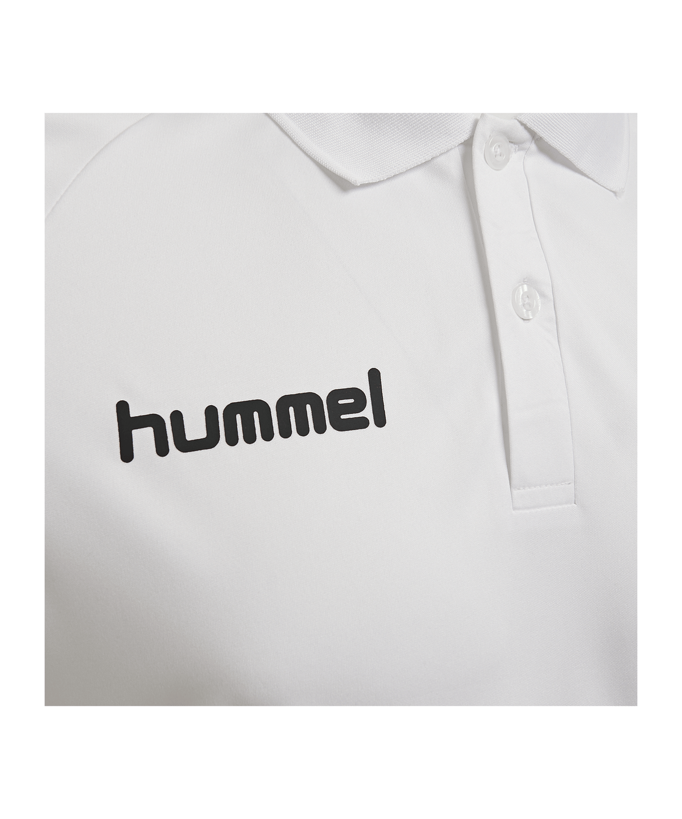 Hummel hmlPROMO Poloshirt Kids Weiss F9001 - weiss