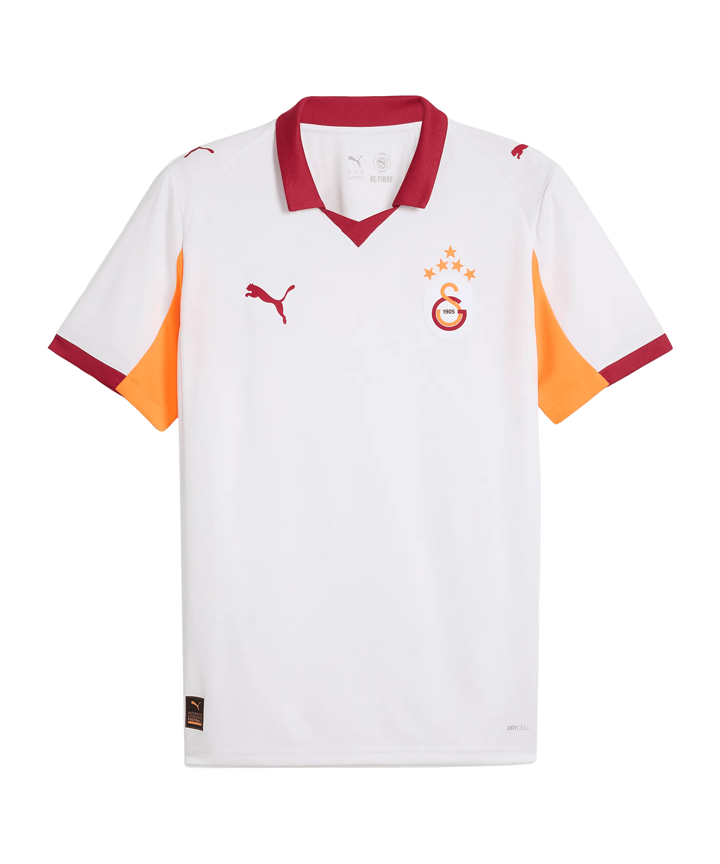 PUMA Galatasaray Istanbul w/o Sponsor Trikot Away 2025/2026 Kids Weiß F02 - weiss