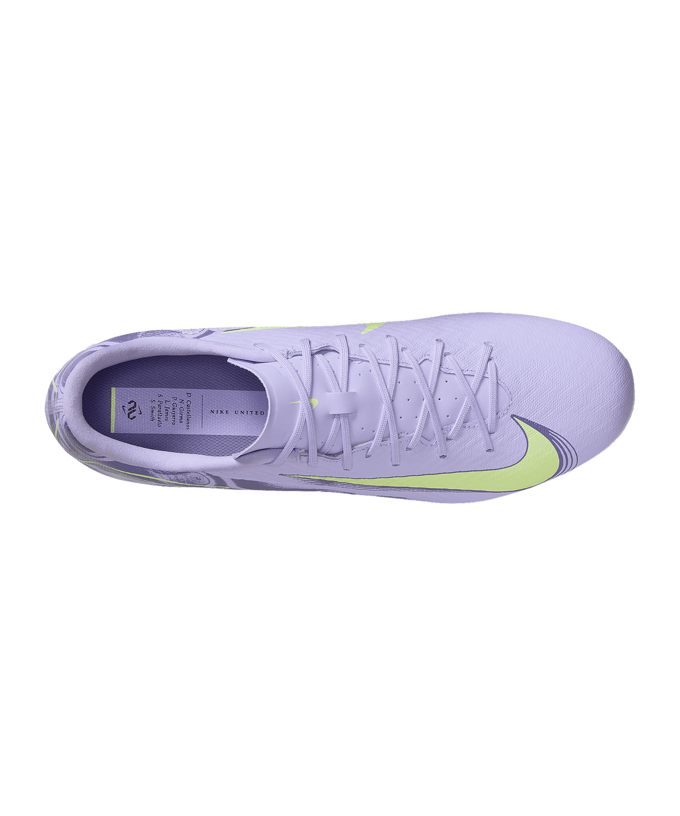 Nike Air Zoom Mercurial Vapor XVI Academy FG/MG United Lila F500 - lila