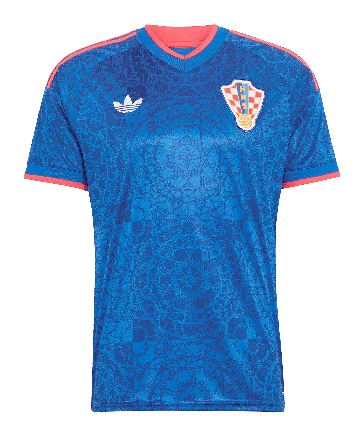 adidas Kroatien Trikot Away 2026 Kids Blau - blau