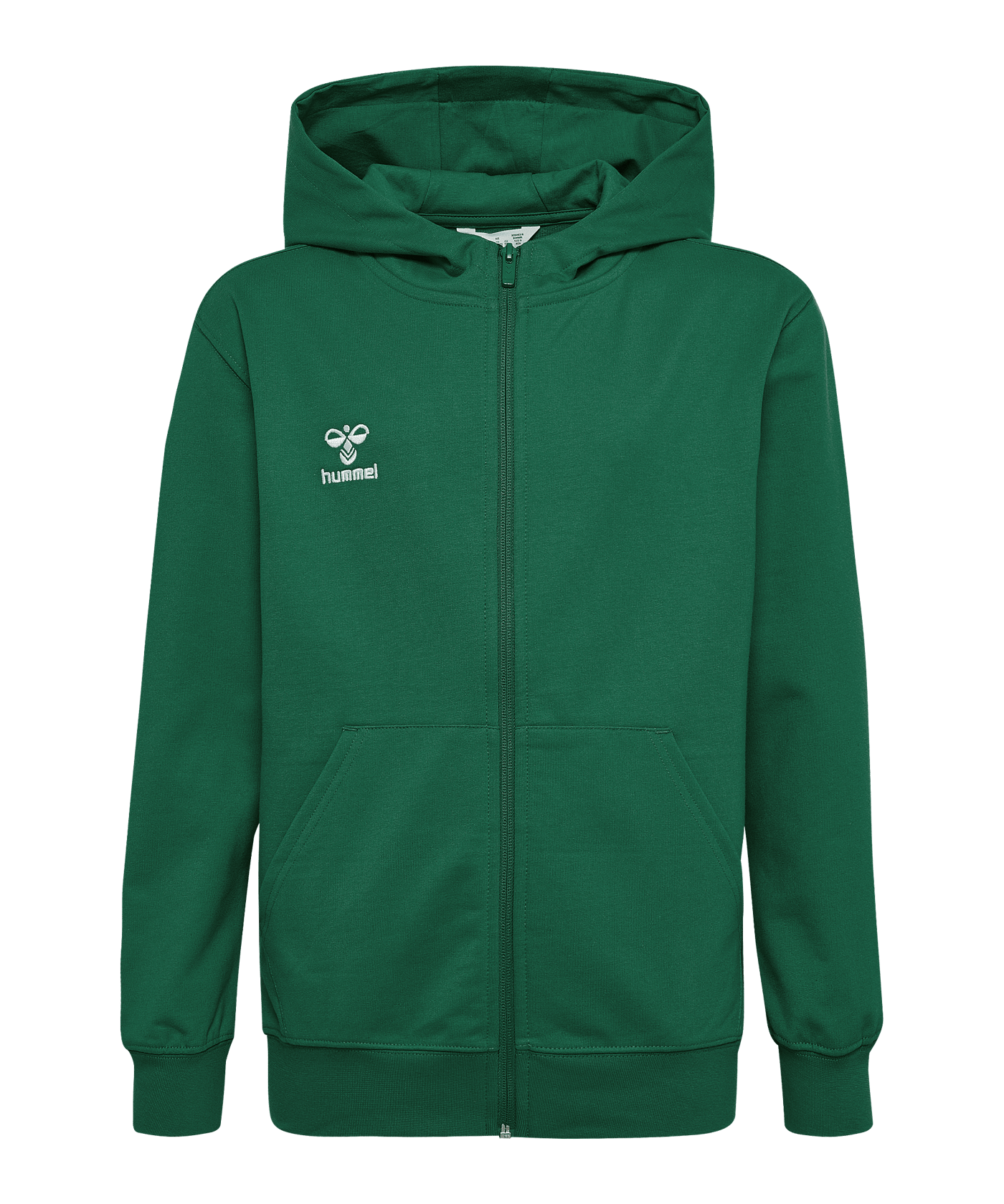 Hummel GO 2.0 Kapuzenjacke Kids Grün F6140 - gruen