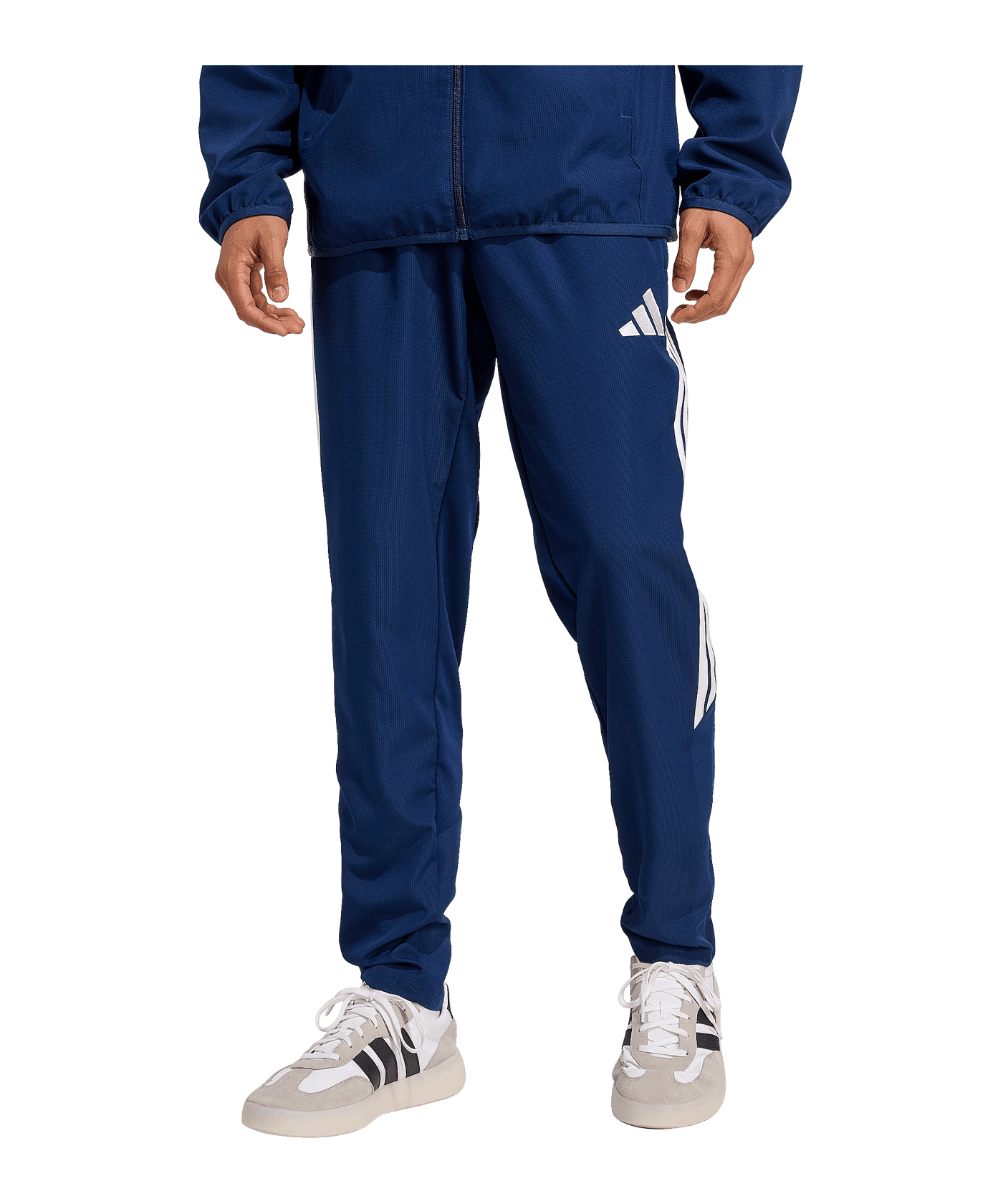 adidas Tiro 26 League Präsentationshose Dunkelblau - weiss