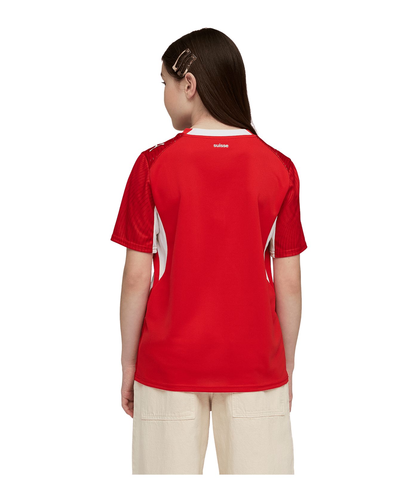 PUMA SFV Schweiz Replica Trikot Home WM 2026 Kids Rot F01 - rot