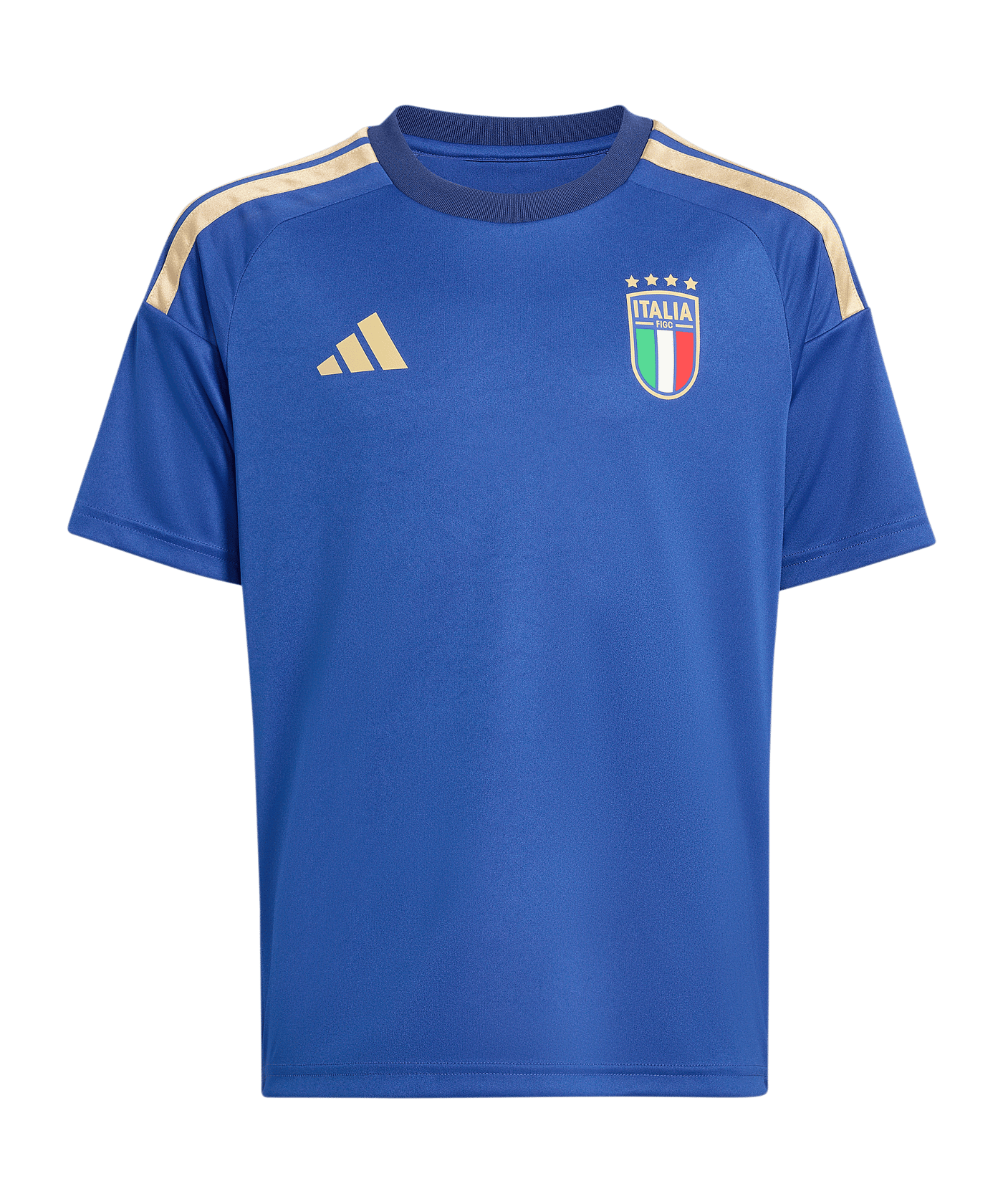 adidas FIGC Italien Fan Trikot Home WM 2026 Kids Blau - blau