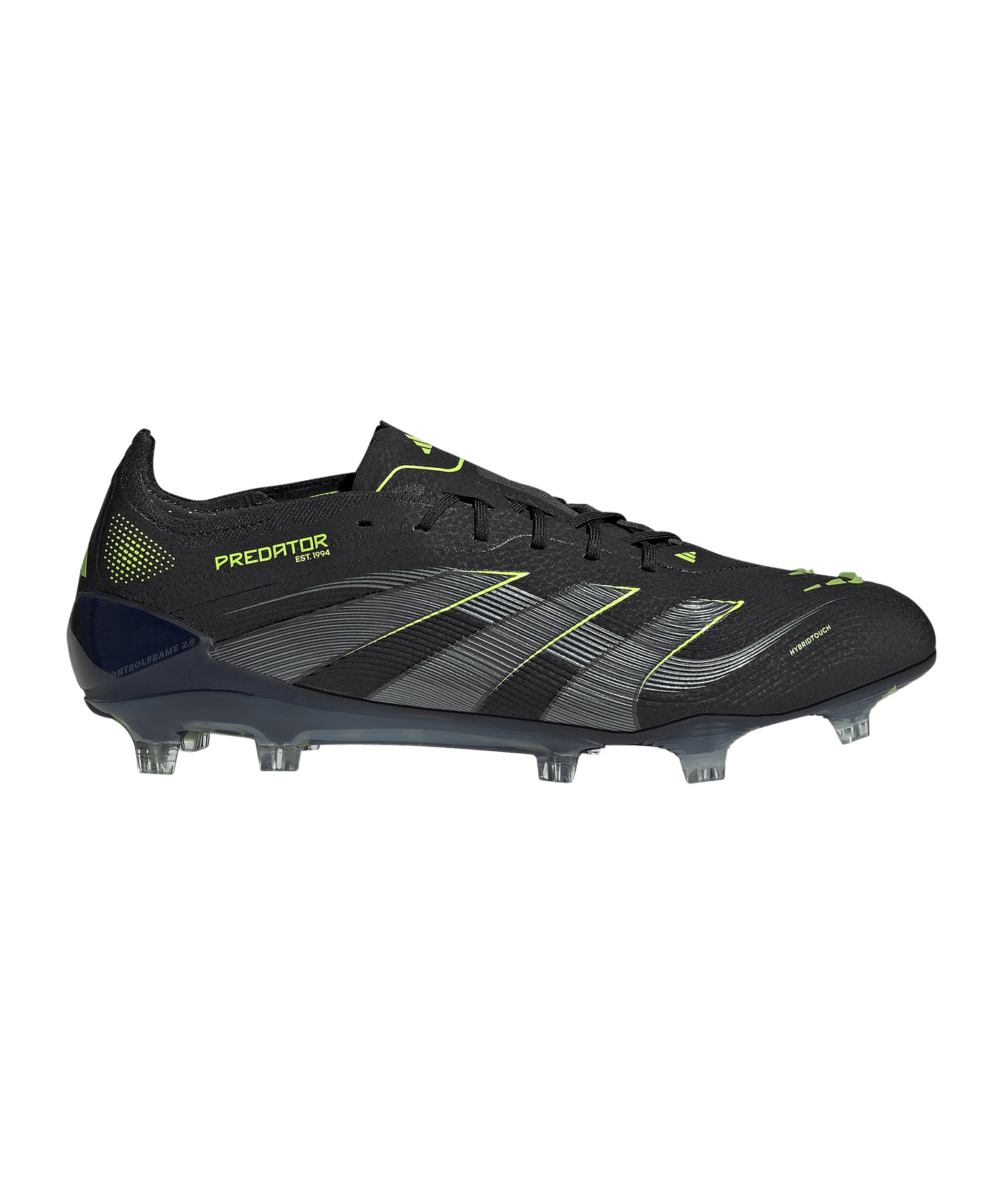 adidas Predator Elite FG Electric Stealth Schwarz - schwarz