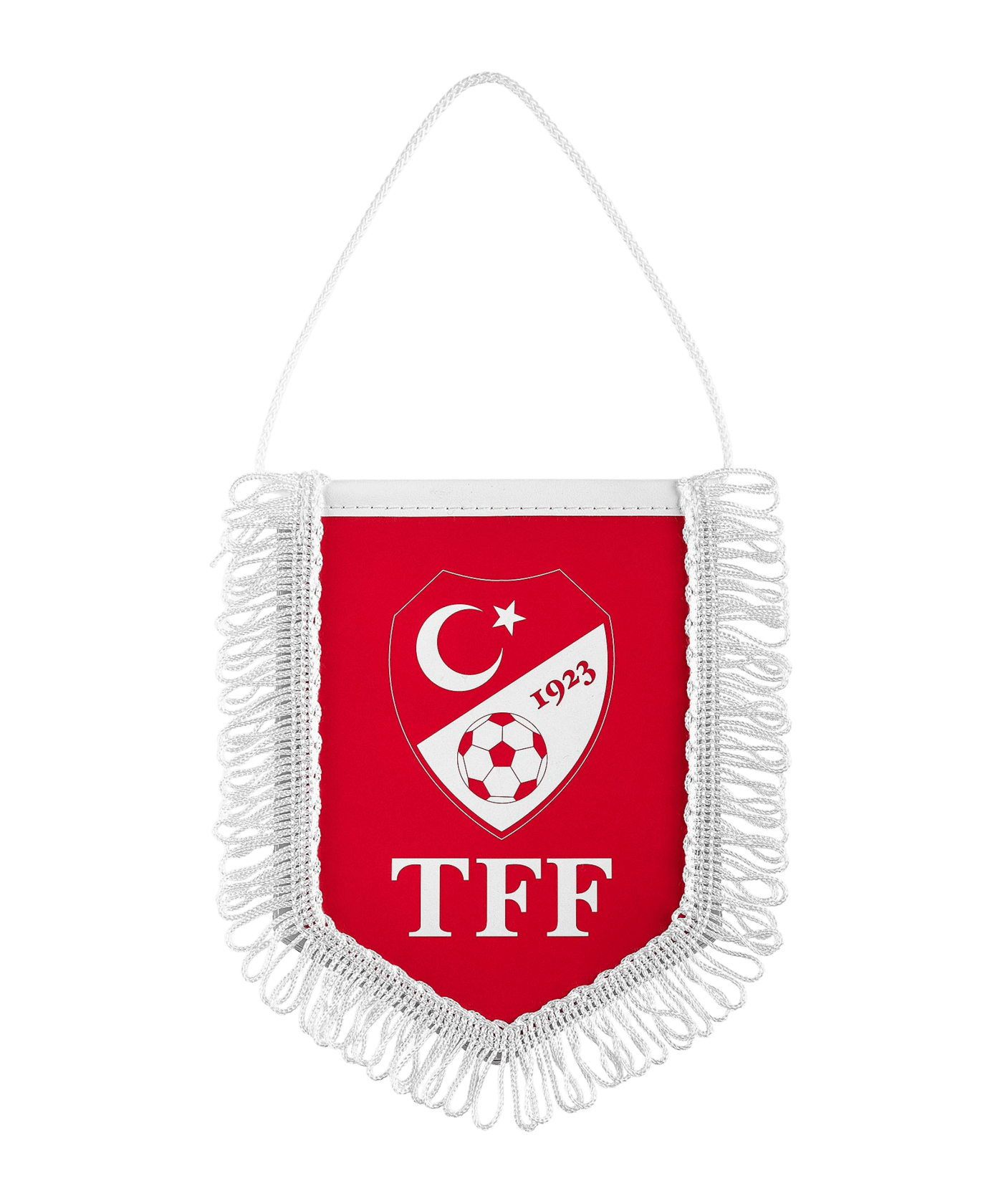 Türkei TFF Wimpel Auto EM 2024 Rot - rot