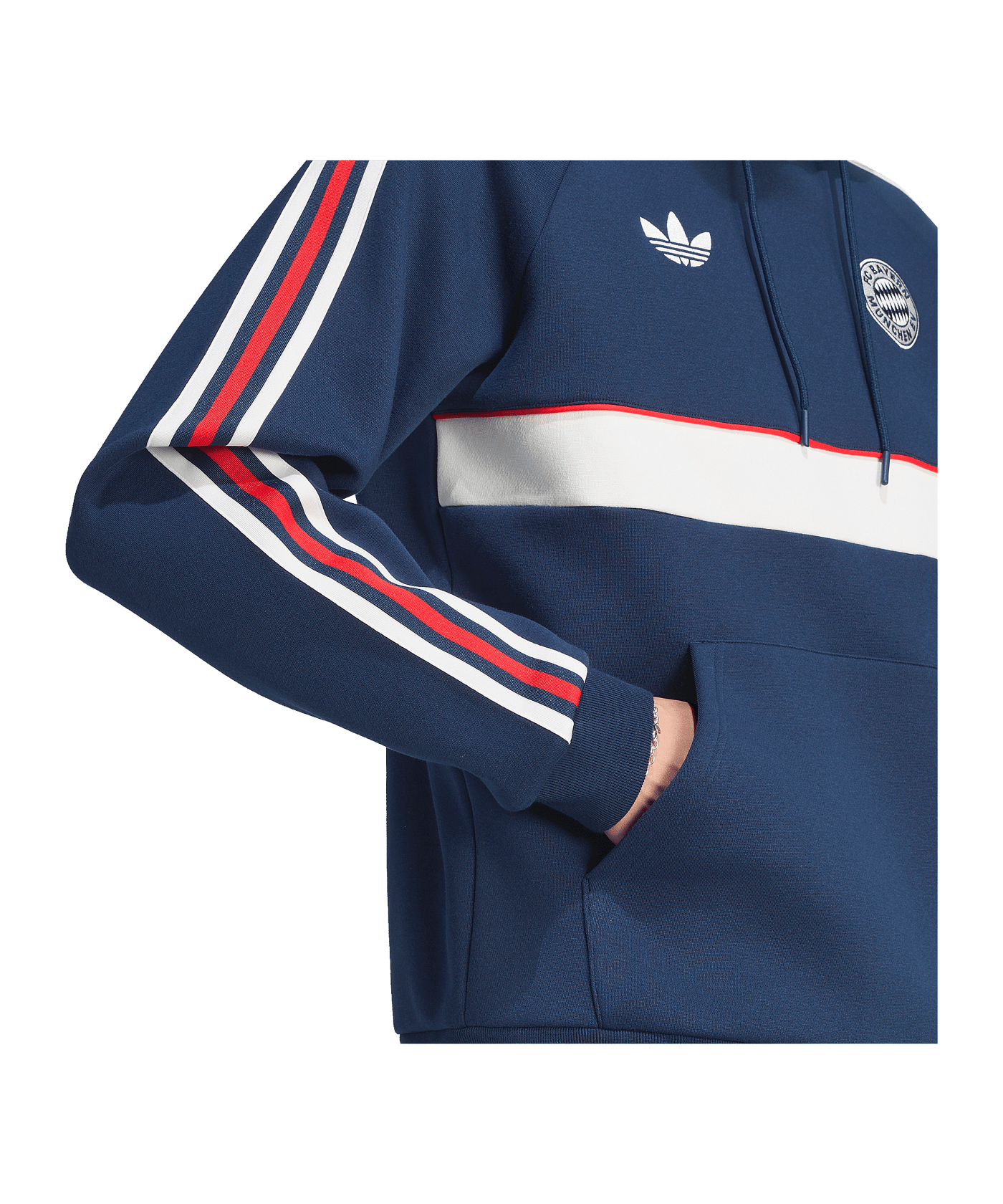 adidas FC Bayern München OG Hoody Blau - blau