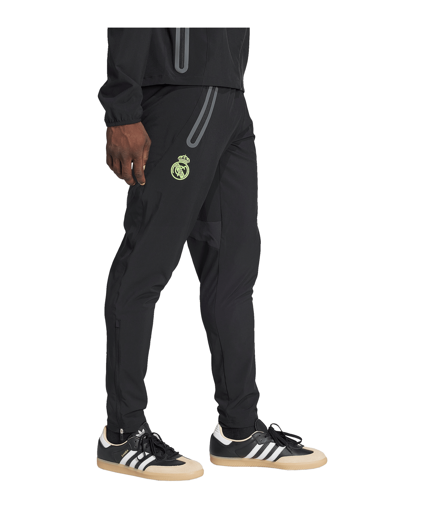 adidas Real Madrid Vis Tech Travel Jogginghose Schwarz