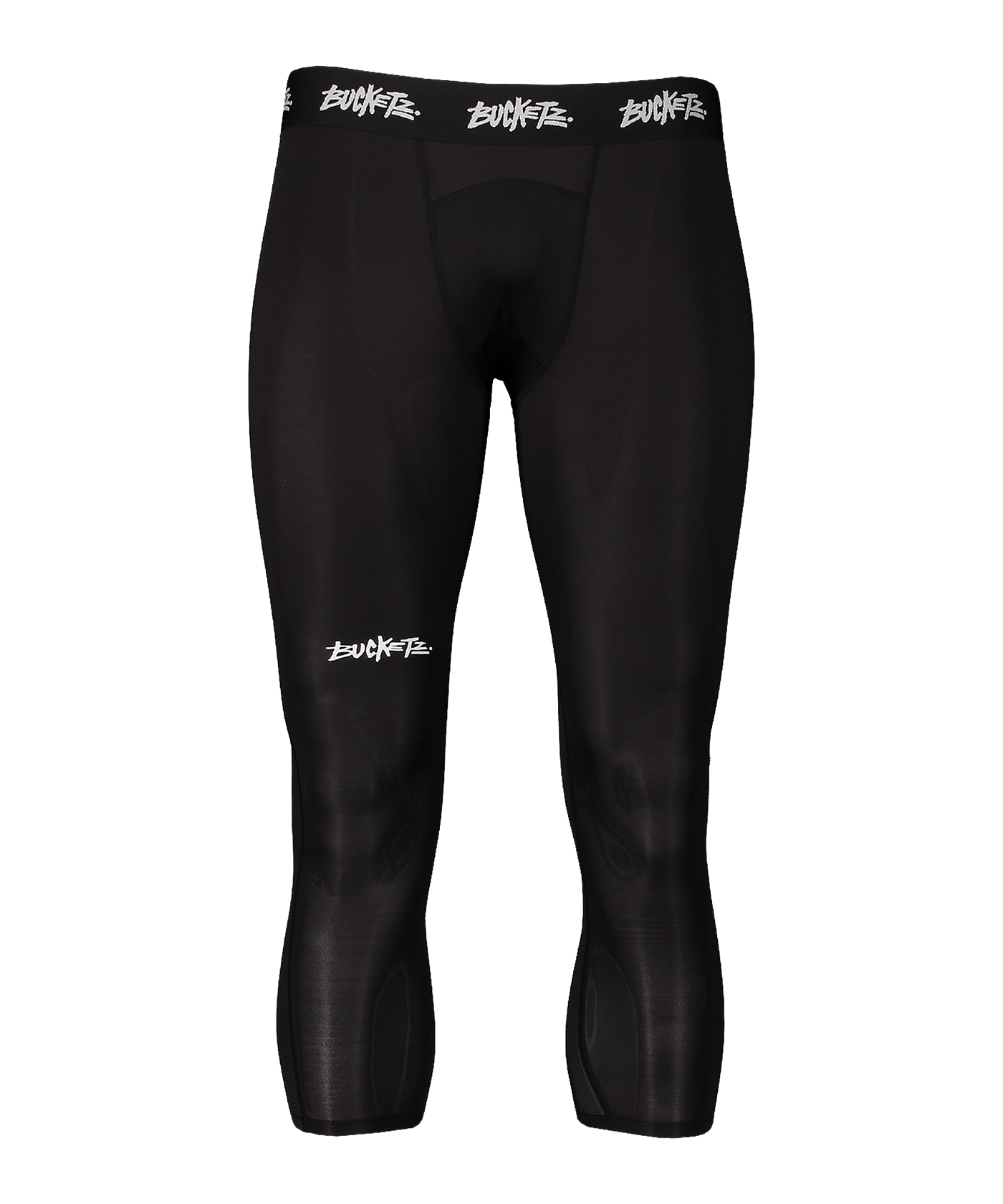 Bucketz 3/4 Compression Tight Schwarz