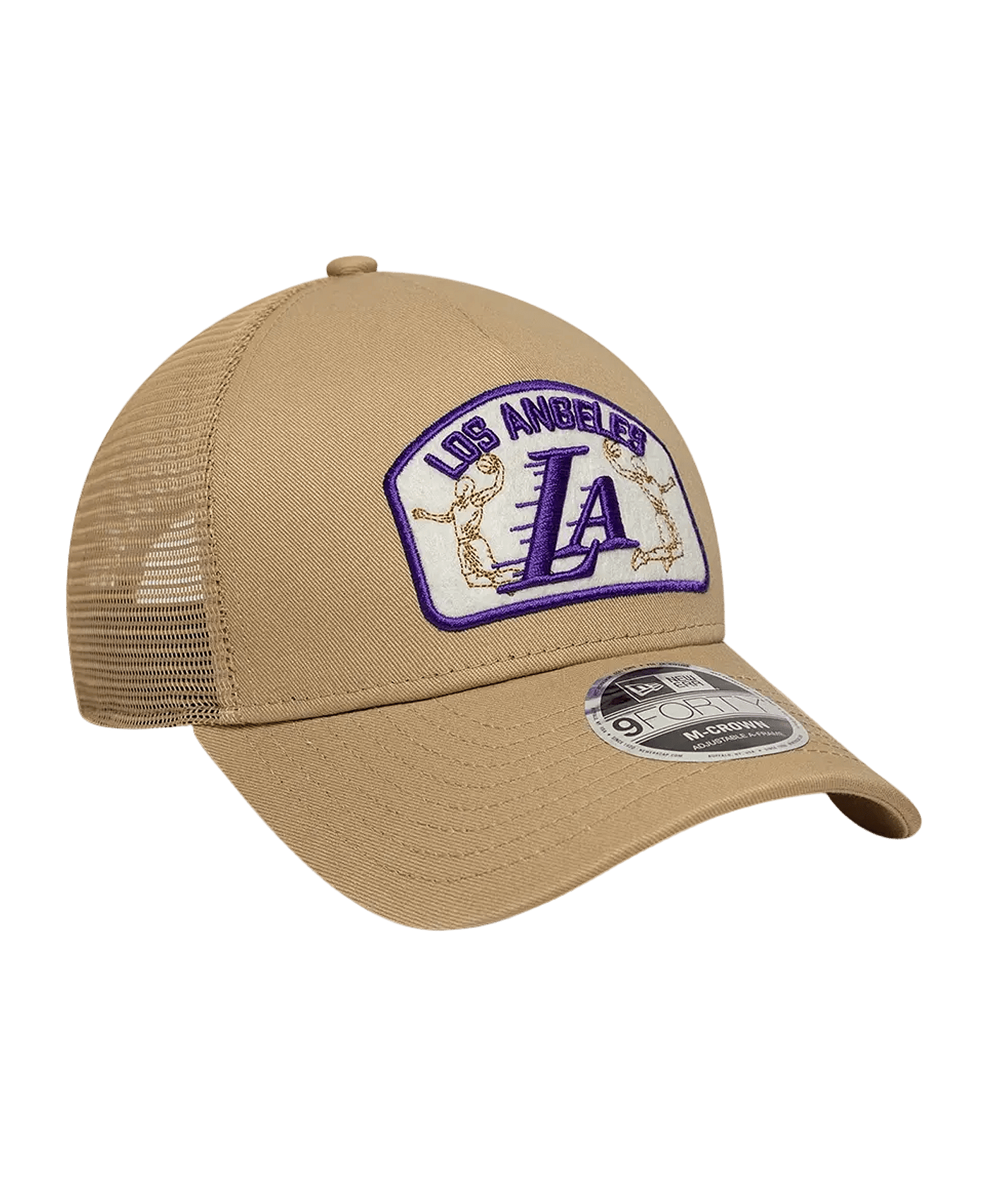 New Era NBA 9Forty Mc Af Trucker Loslak Cap Beige - beige