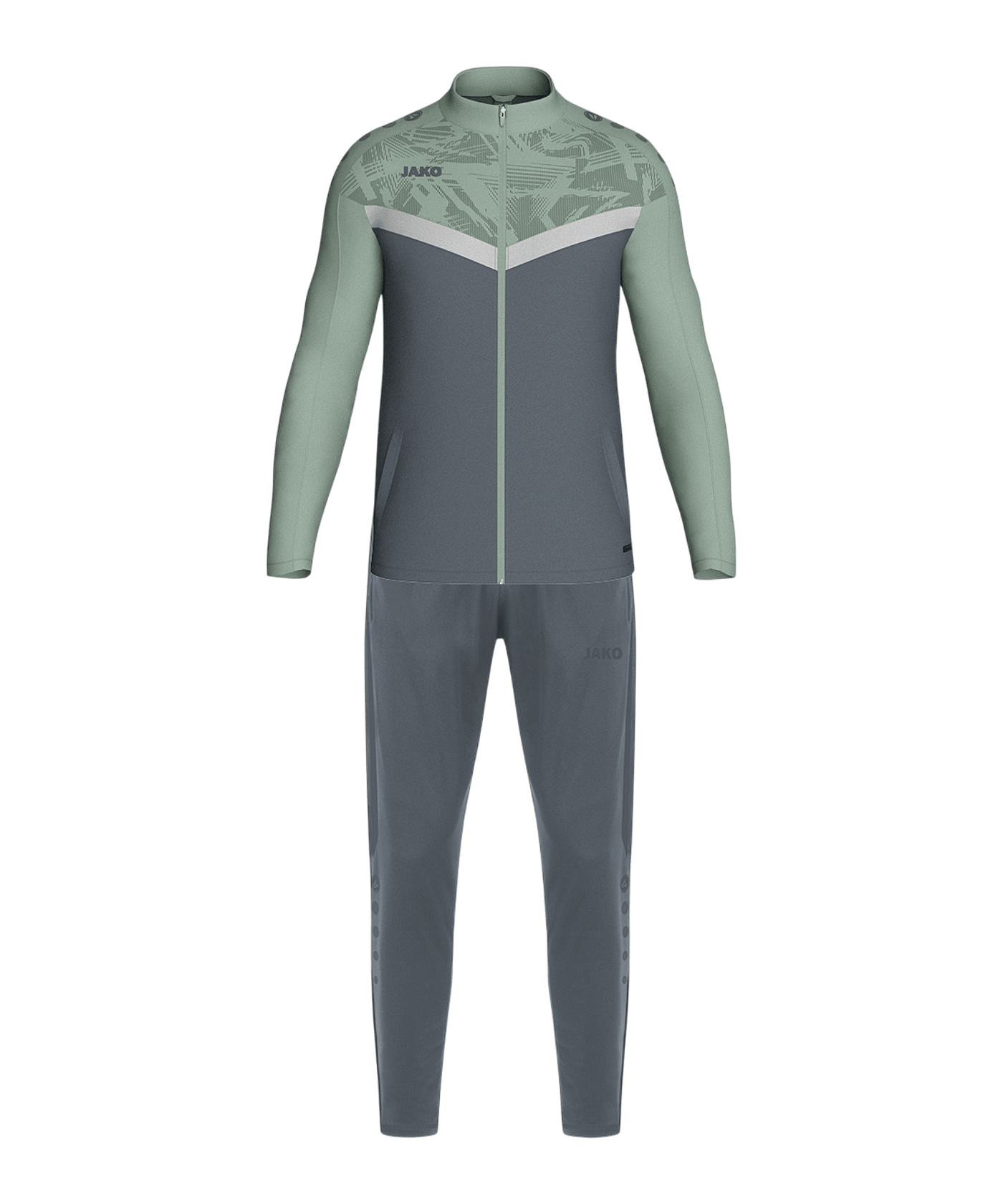 JAKO Iconic Trainingsanzug Kids Grau F852 - grau