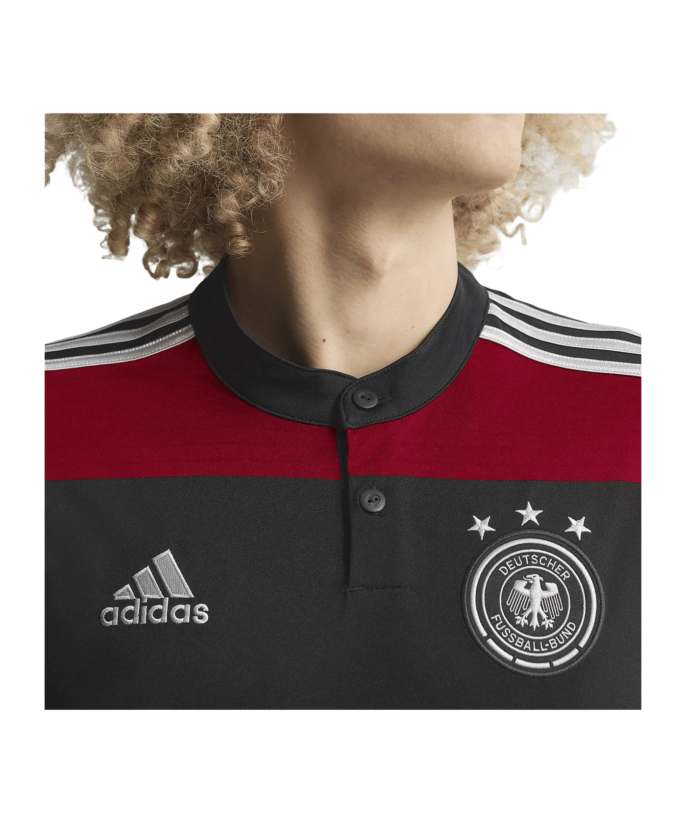 adidas DFB Deutschland Bringback 2014 Trikot Away Schwarz - schwarz