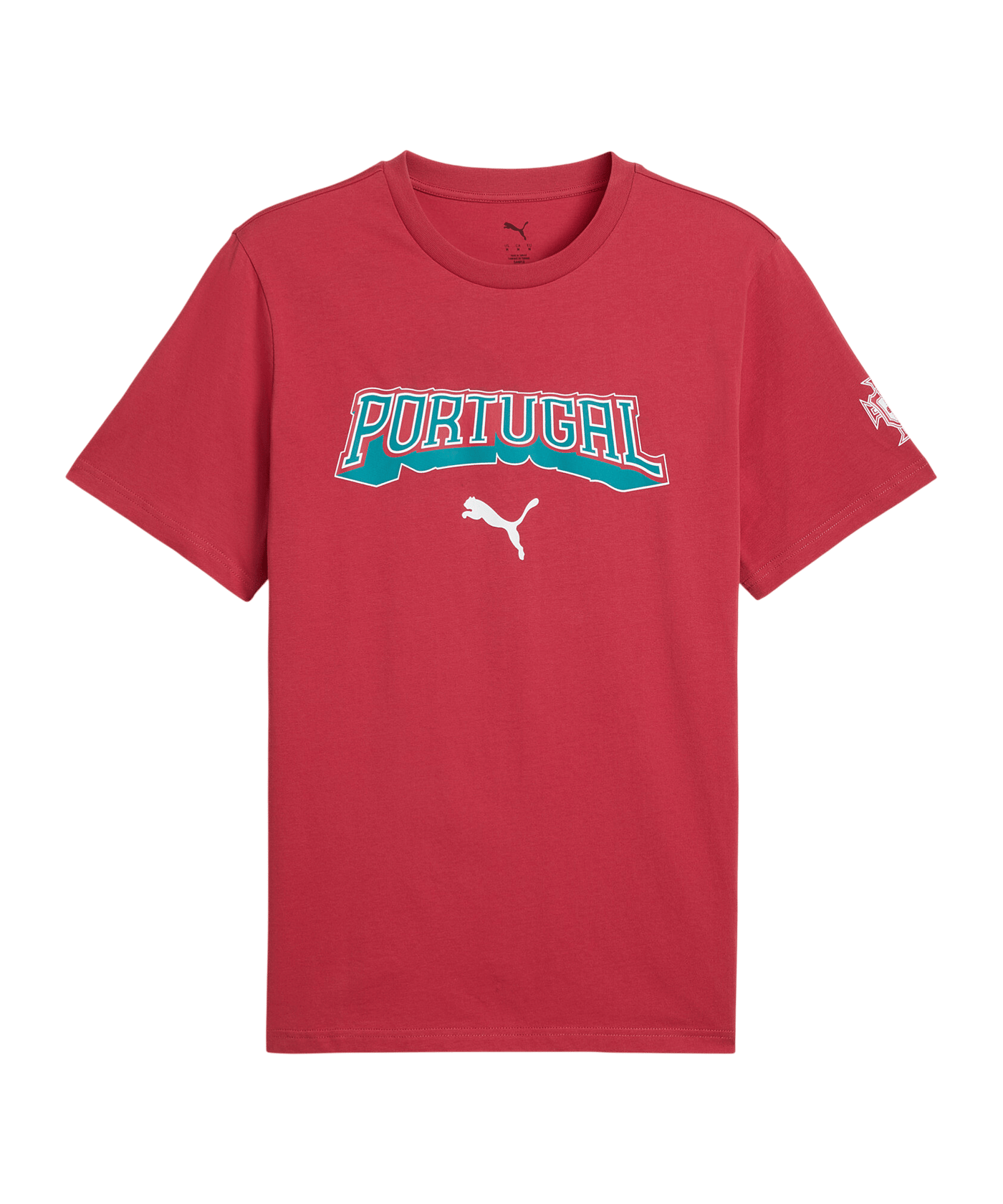 PUMA FPF Portugal FtblCulture T-Shirt Rot F27 - rot