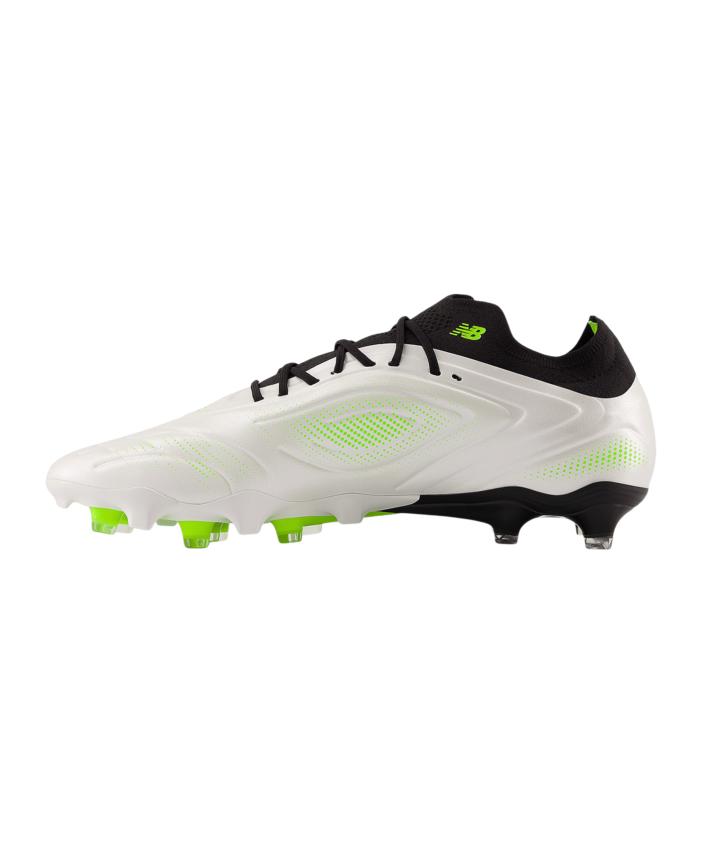 New Balance Tekela Pro Low Laced v5 FG Lime Light Weiß - weiss