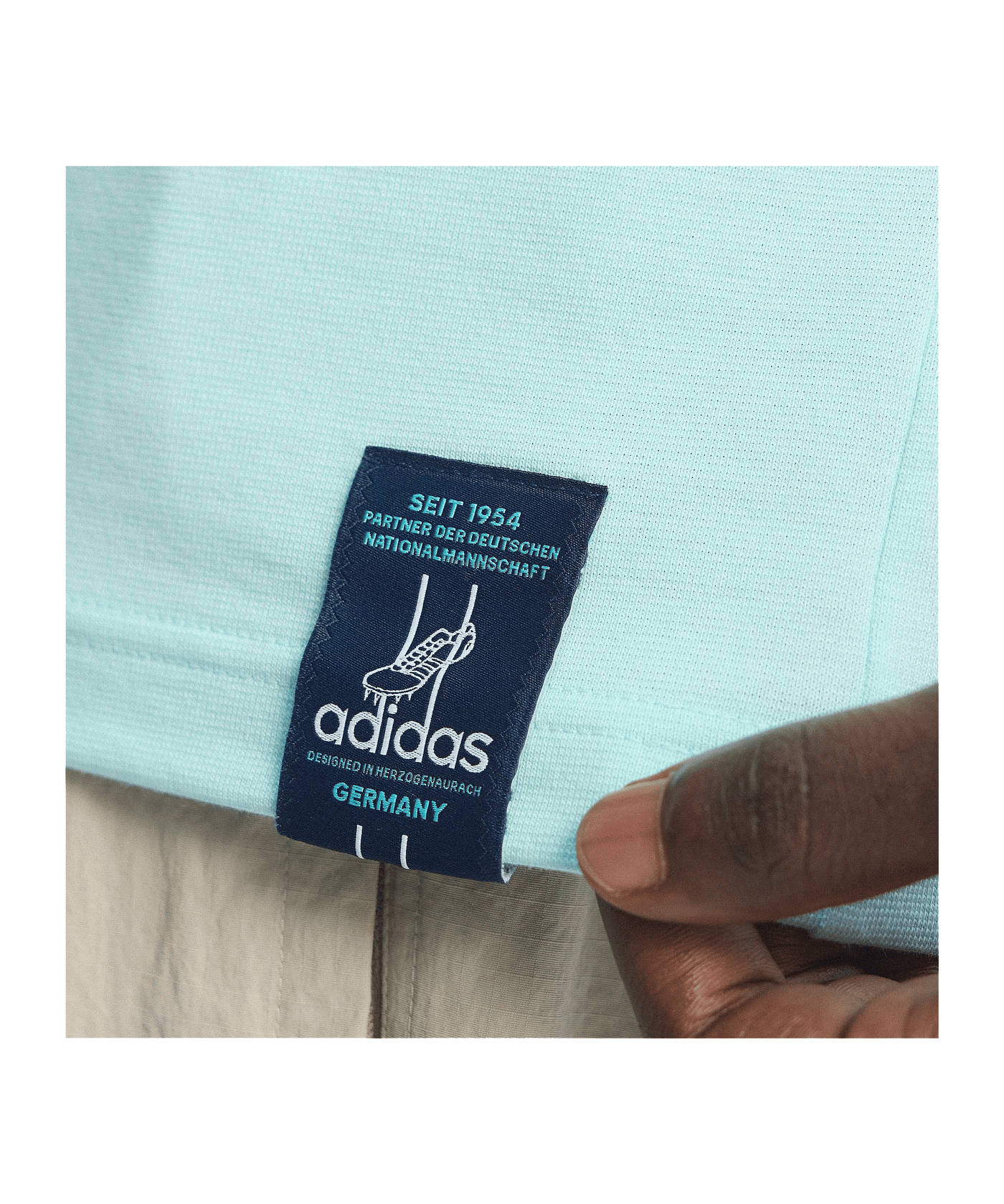 adidas DFB Deutschland Originals T-Shirt Türkis - tuerkis