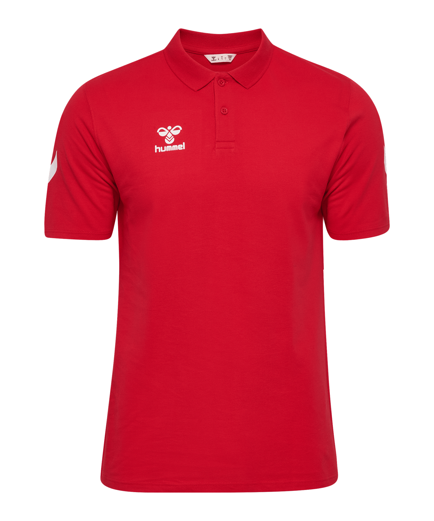 Hummel Go 2.0 Chevron Polo Rot F3062 - rot