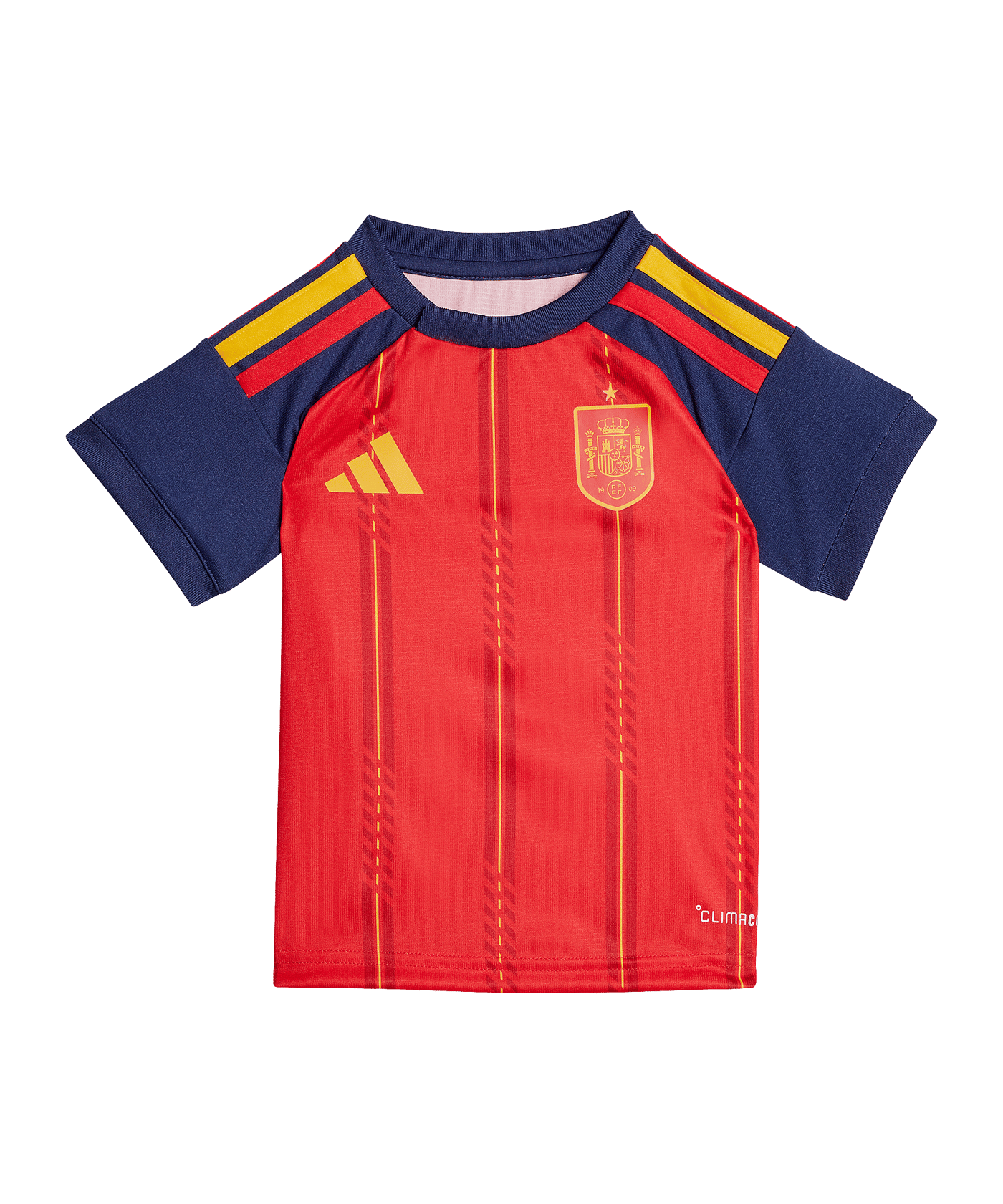 adidas Spanien Babykit Trikot Set Home WM 2026 Kids Rot - rot