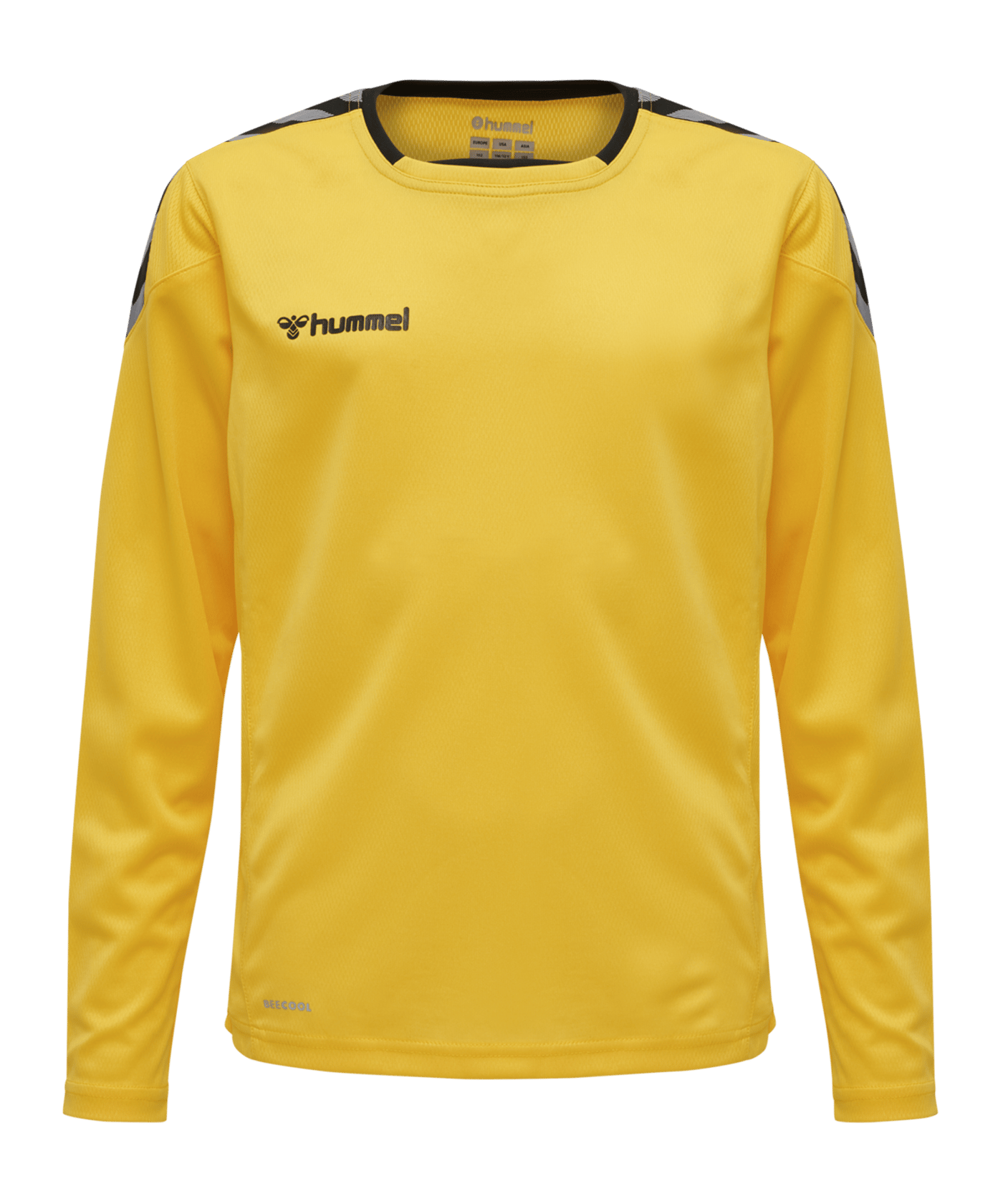 Hummel Authentic Poly Trikot langarm Kids F5115 - gelb