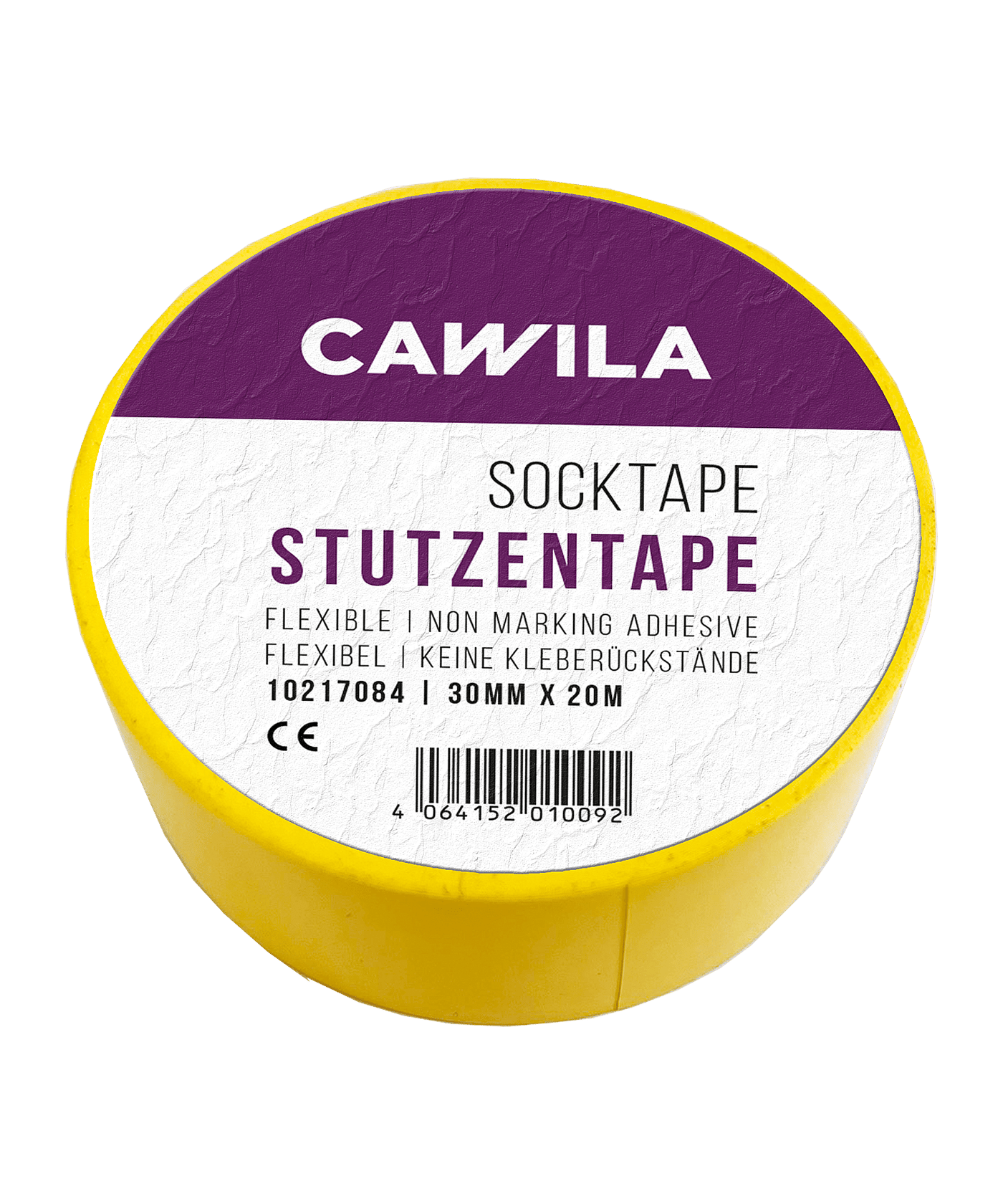 Cawila Stutzentape 3,0cmx20m Gelb - gelb
