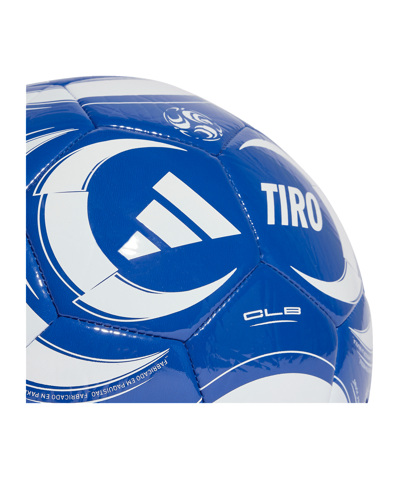adidas Tiro Club Trainingsball Blau - blau