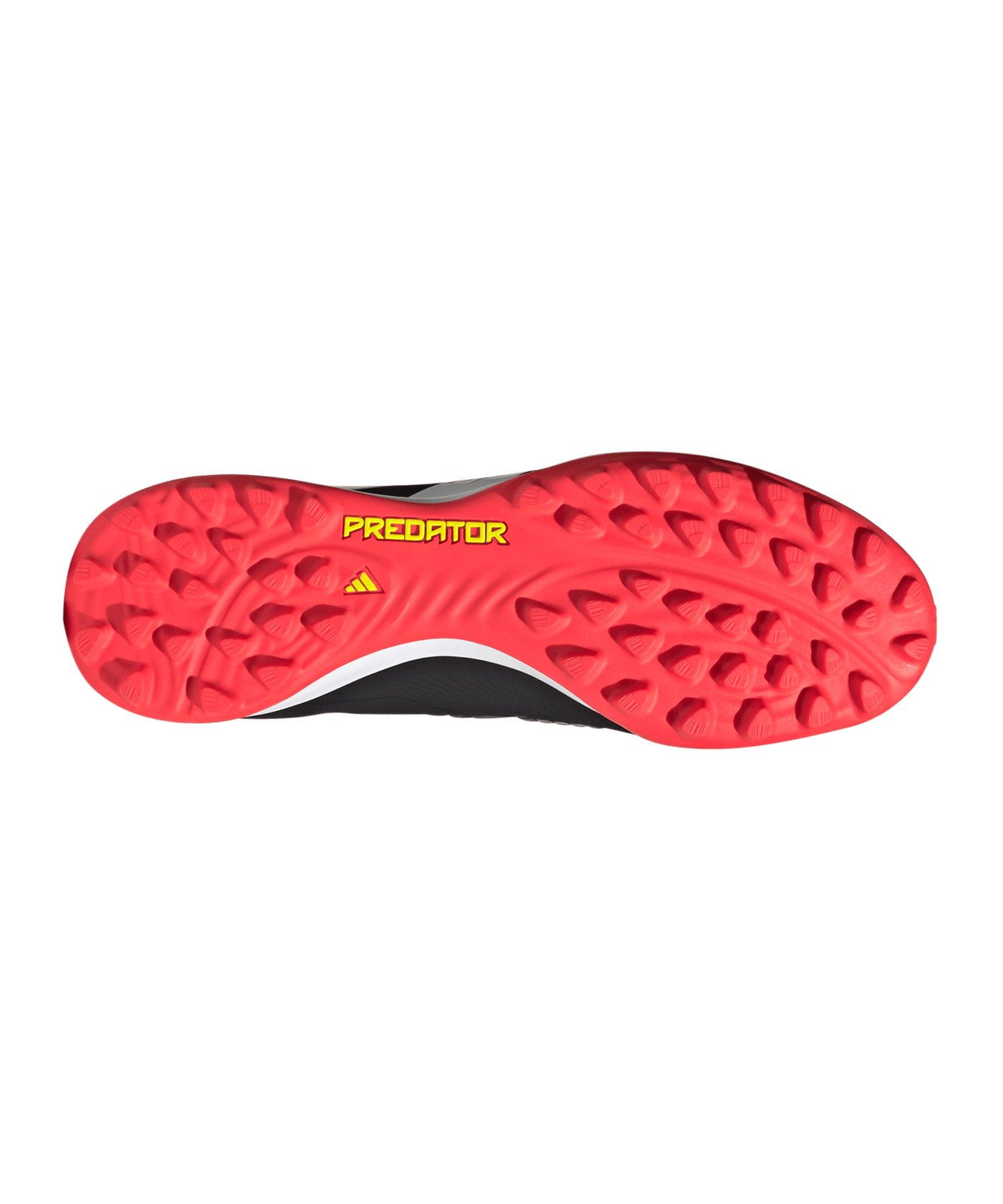 adidas Predator Elite TF Solar Energy Schwarz Weiss Rot - schwarz