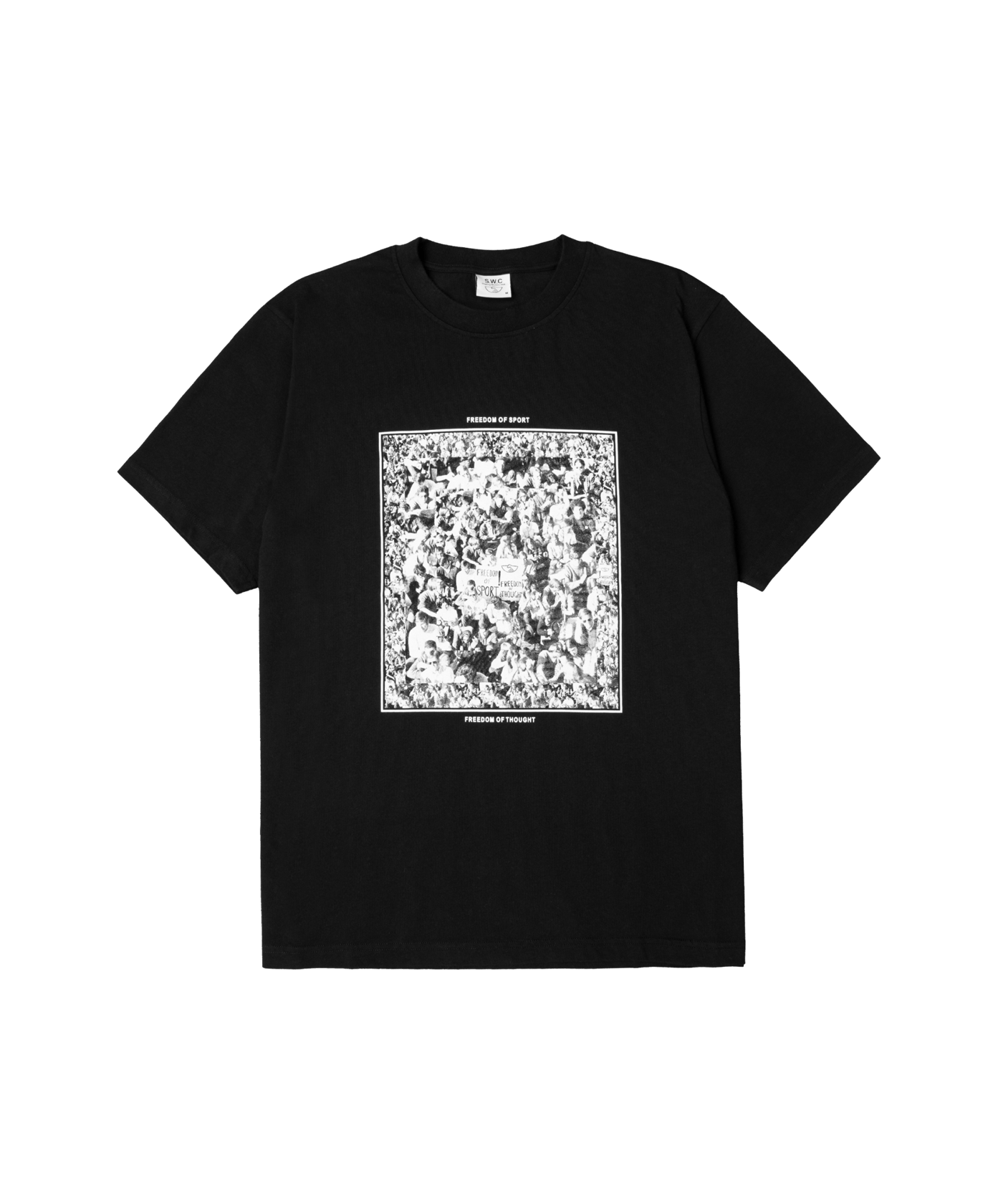 Stepney Crowd T-Shirt Schwarz - schwarz