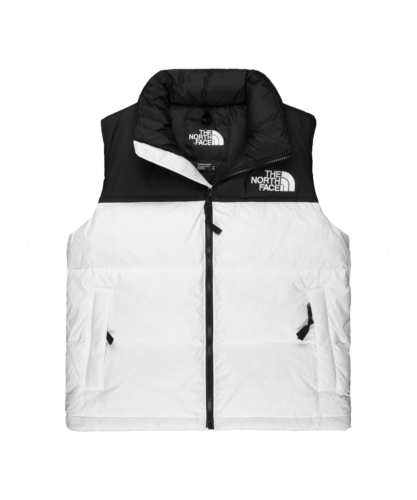 The North Face 1996 Retro Weste Damen Weiss - weiss