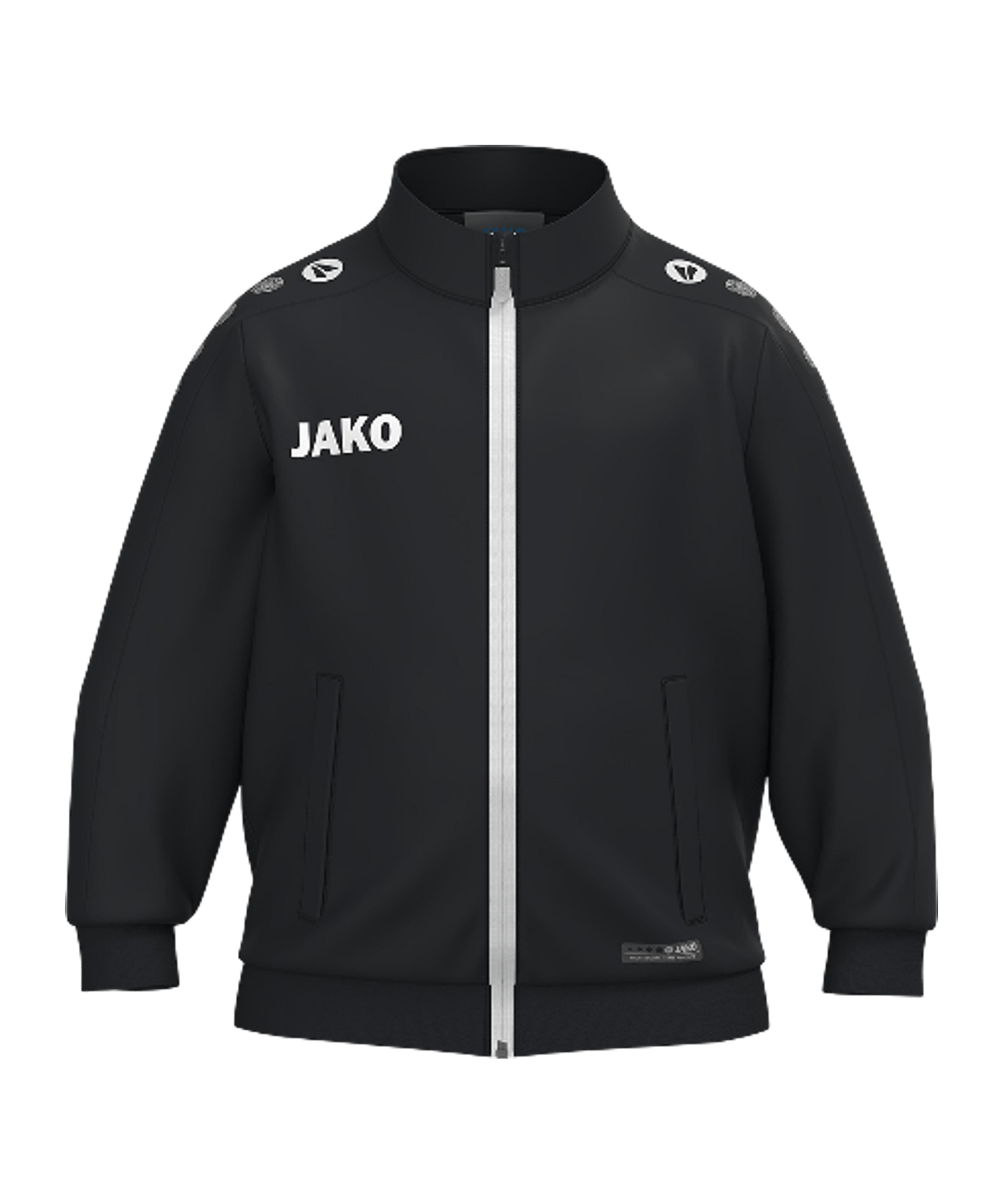 JAKO One Trainingsjacke Kids Schwarz F800 - schwarz