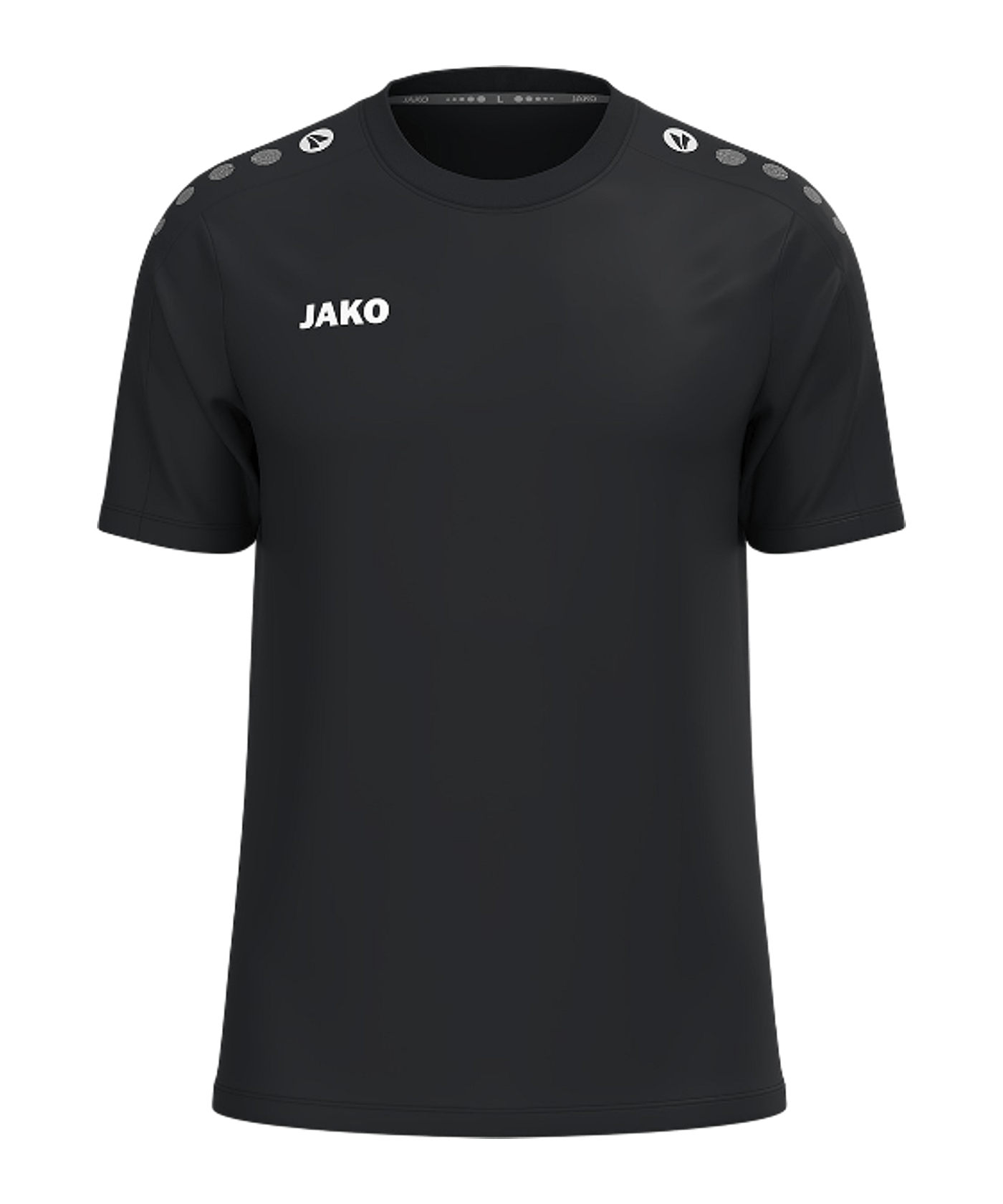 JAKO One T-Shirt Schwarz F800 - schwarz