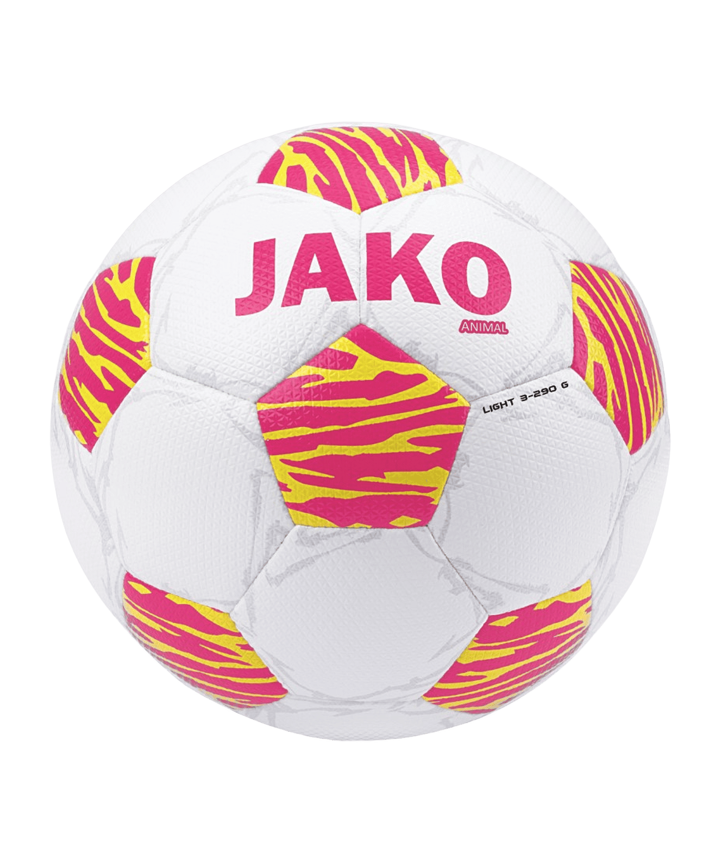 JAKO Animal Lightball 290g Weiss Pink Gelb F647 - weiss