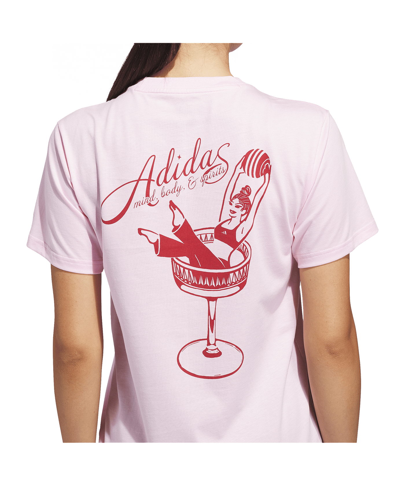 adidas Mind Body & Spirit T-Shirt Damen Rosa - rosa