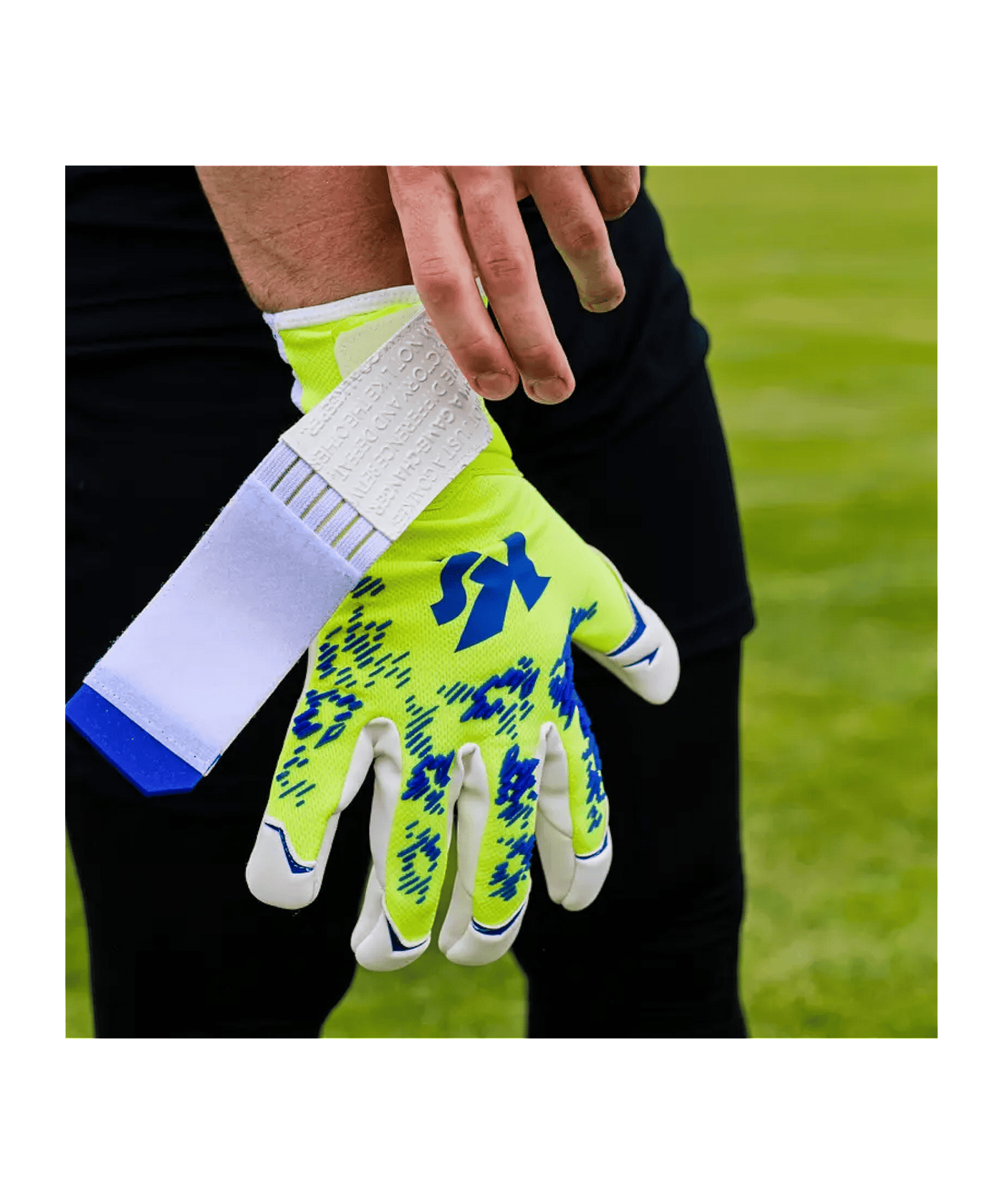 KEEPERsport Champ Elite Power Torwarthandschuhe Gelb - gelb