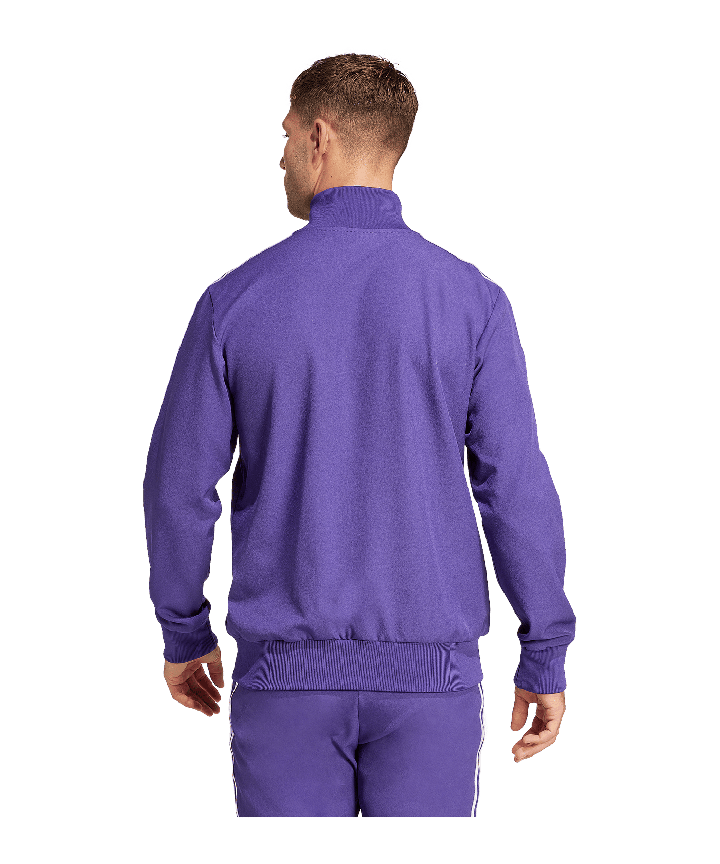 adidas Real Madrid Terrace Icon Trainingsjacke Lila - lila