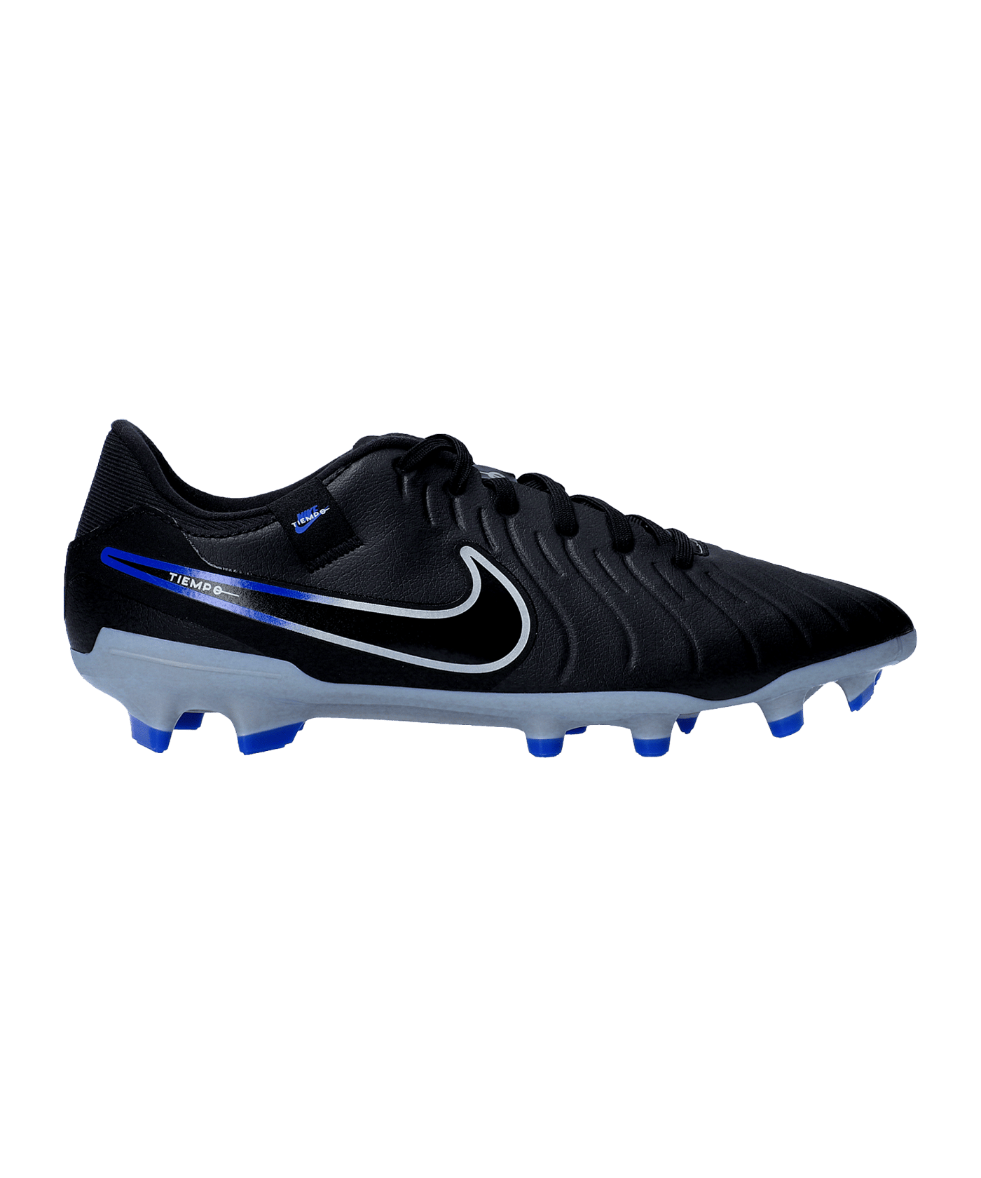 Nike Tiempo Legend X Academy MG Shadow Schwarz Silber Blau F040 - schwarz