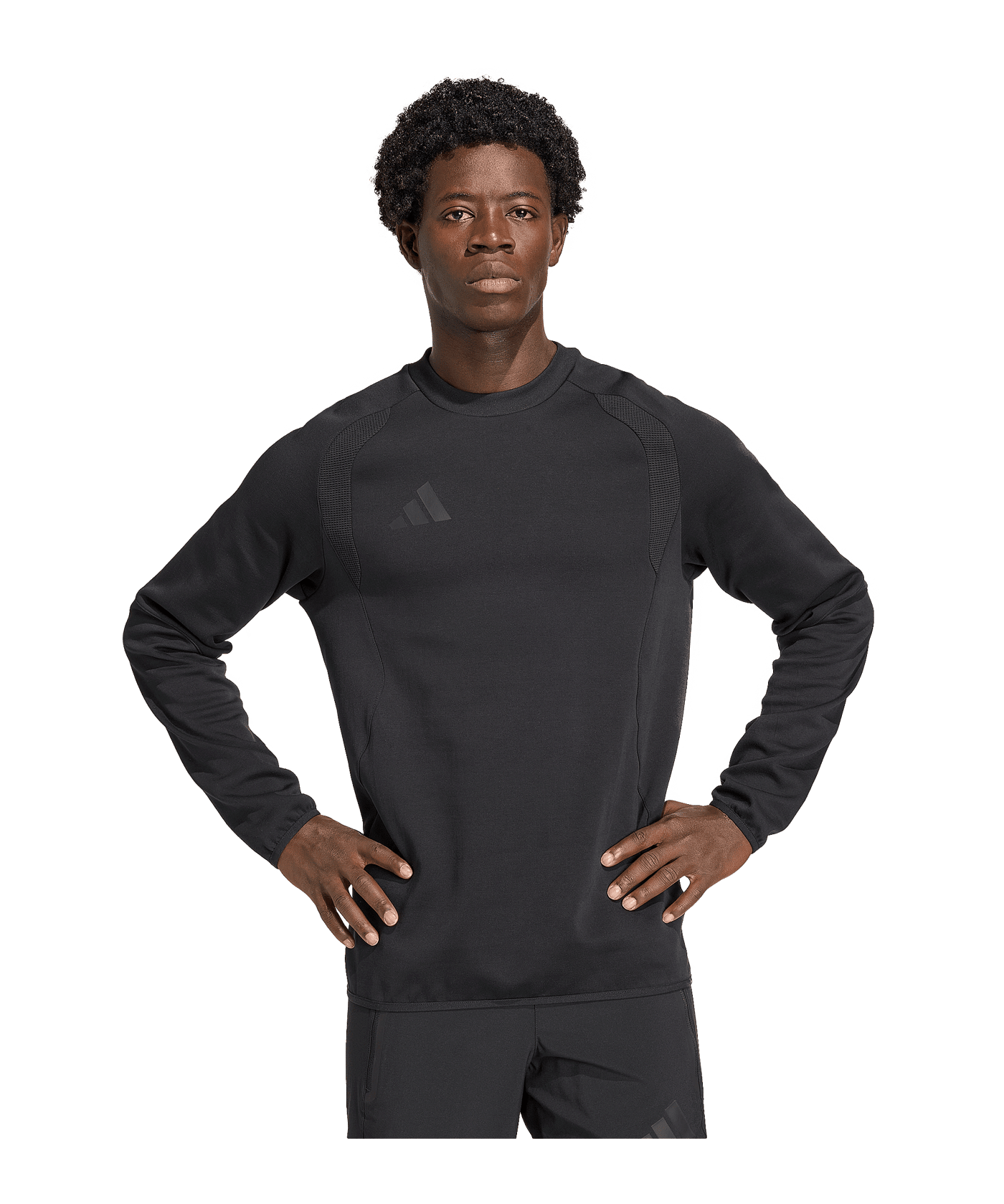 adidas Tiro Travel Sweatshirt Schwarz - schwarz