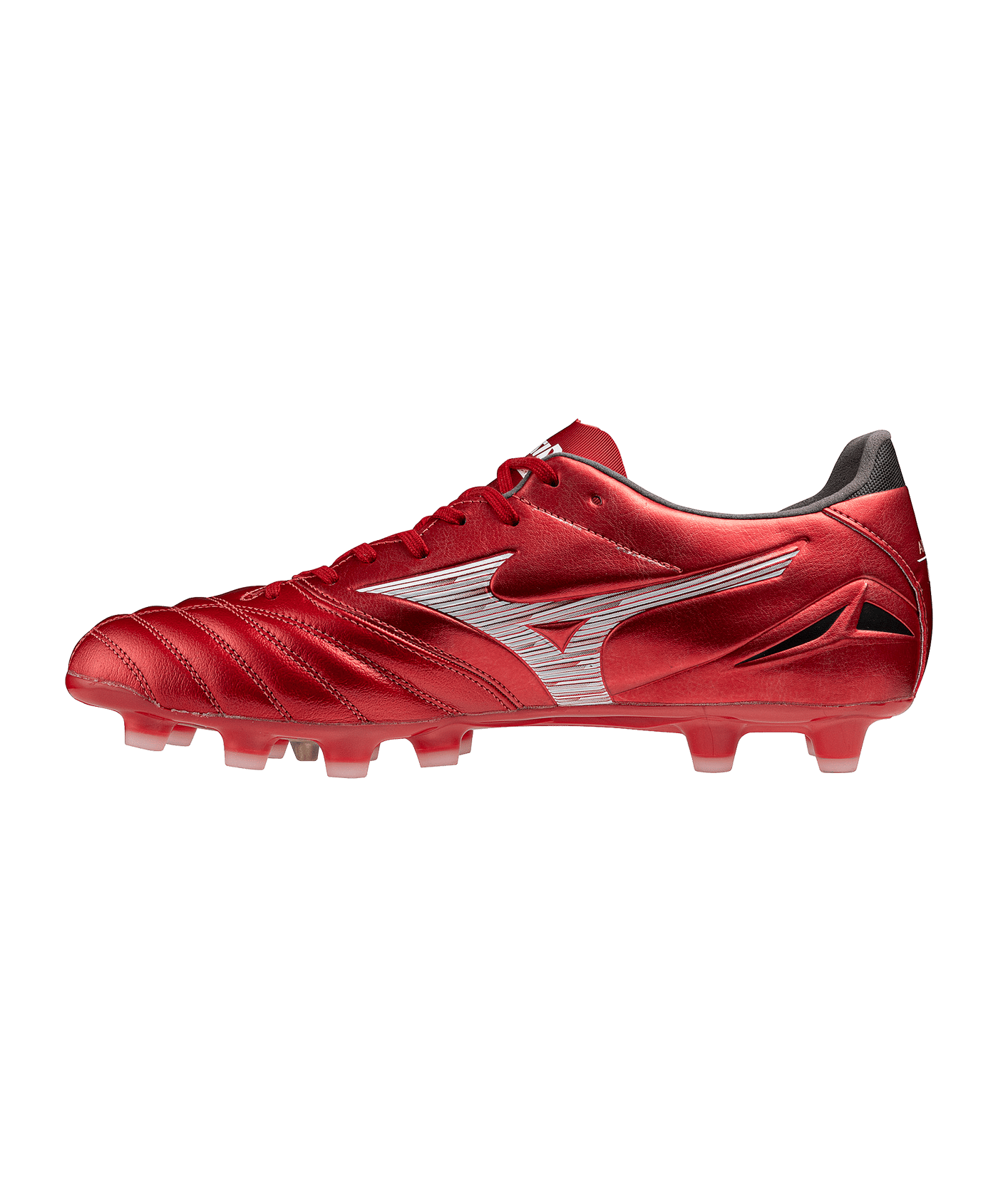 Mizuno Morelia Neo IV Pro FG Ruby Red 40th Anniversary Rot F60 - rot