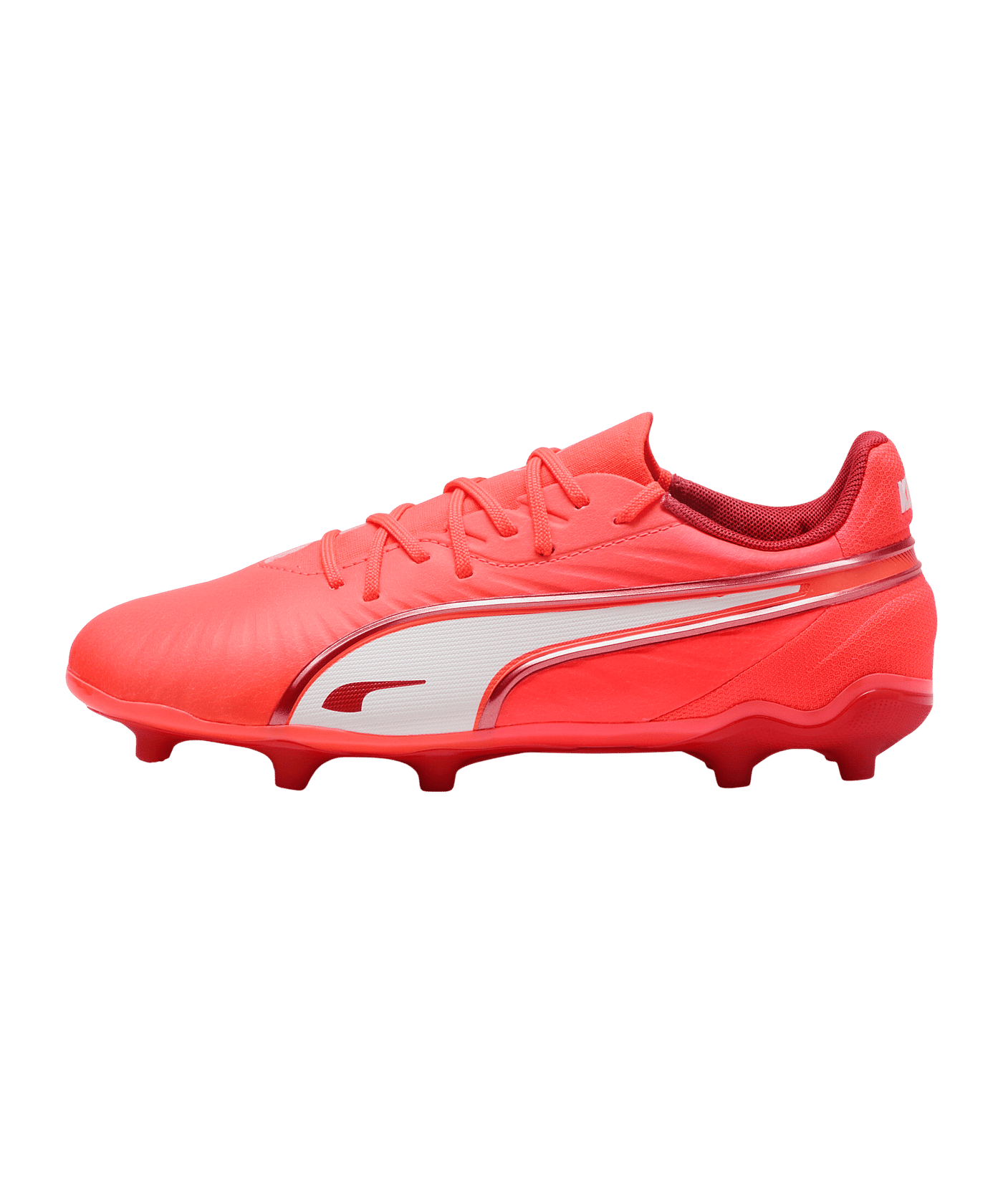 PUMA KING Match FG/AG Unlimited Kids Rot F01 - rot