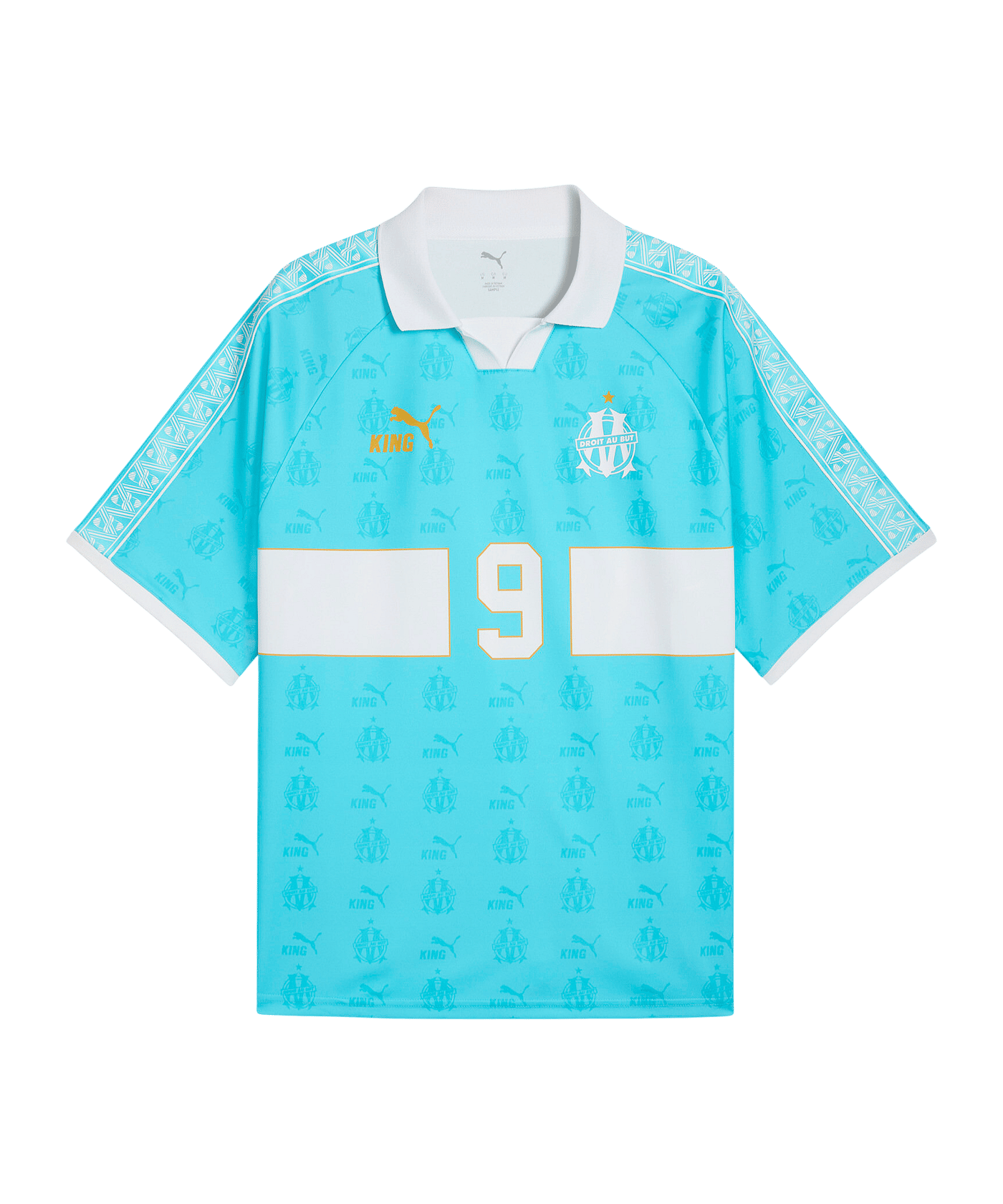 PUMA Olympique Marseille King Retro Trikot 2025/2026 Blau F28 - blau