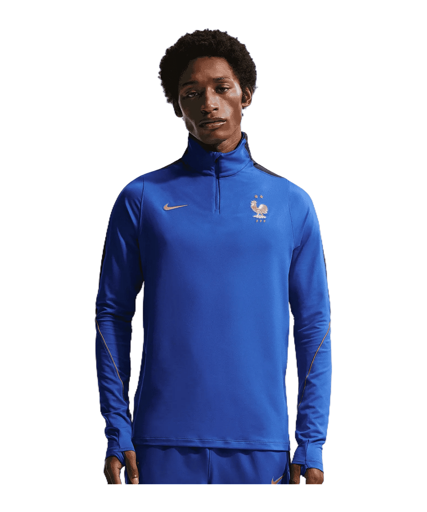 Nike FFF Frankreich Strike Drilltop Blau F480 - blau