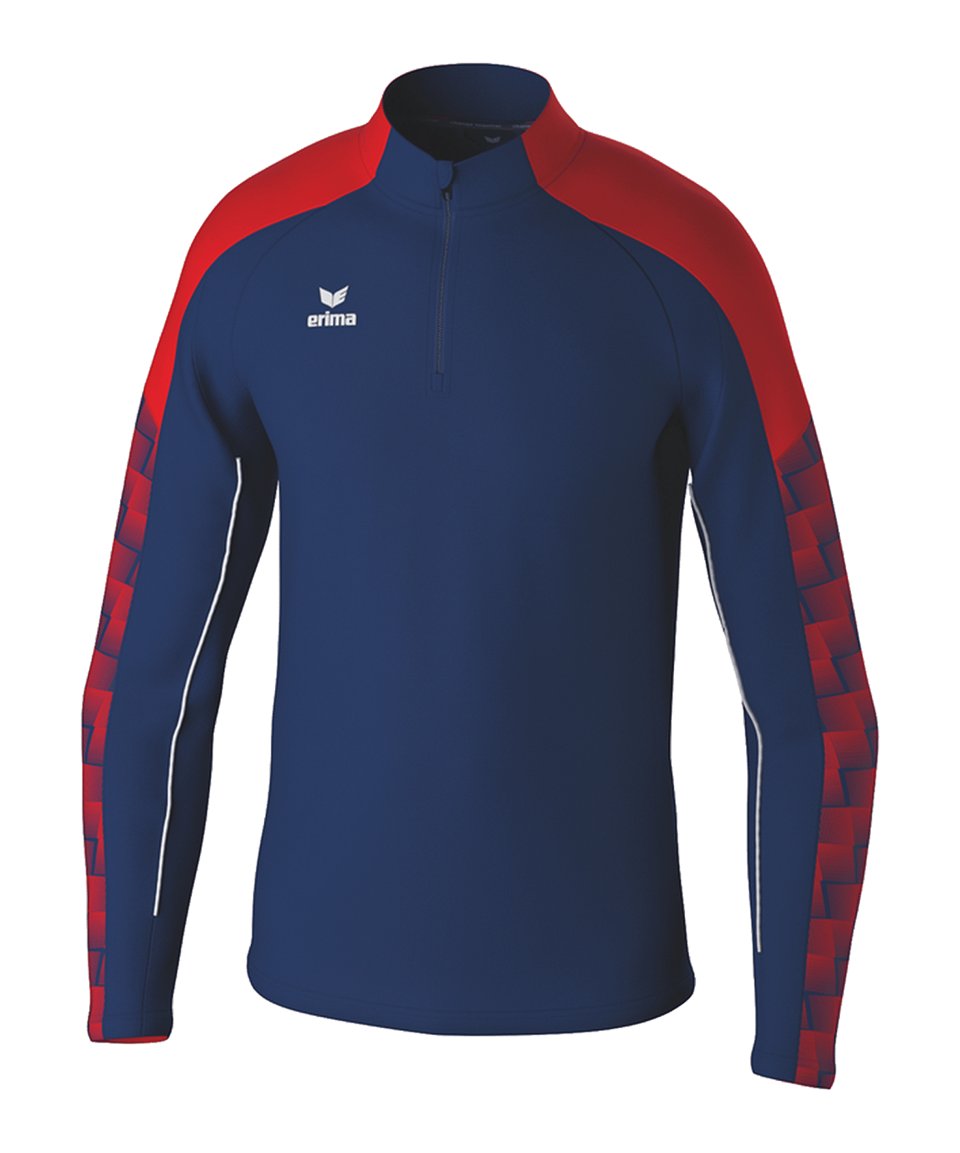 Erima Evo Star Sweatshirt Blau Fnewnavyrot - blau