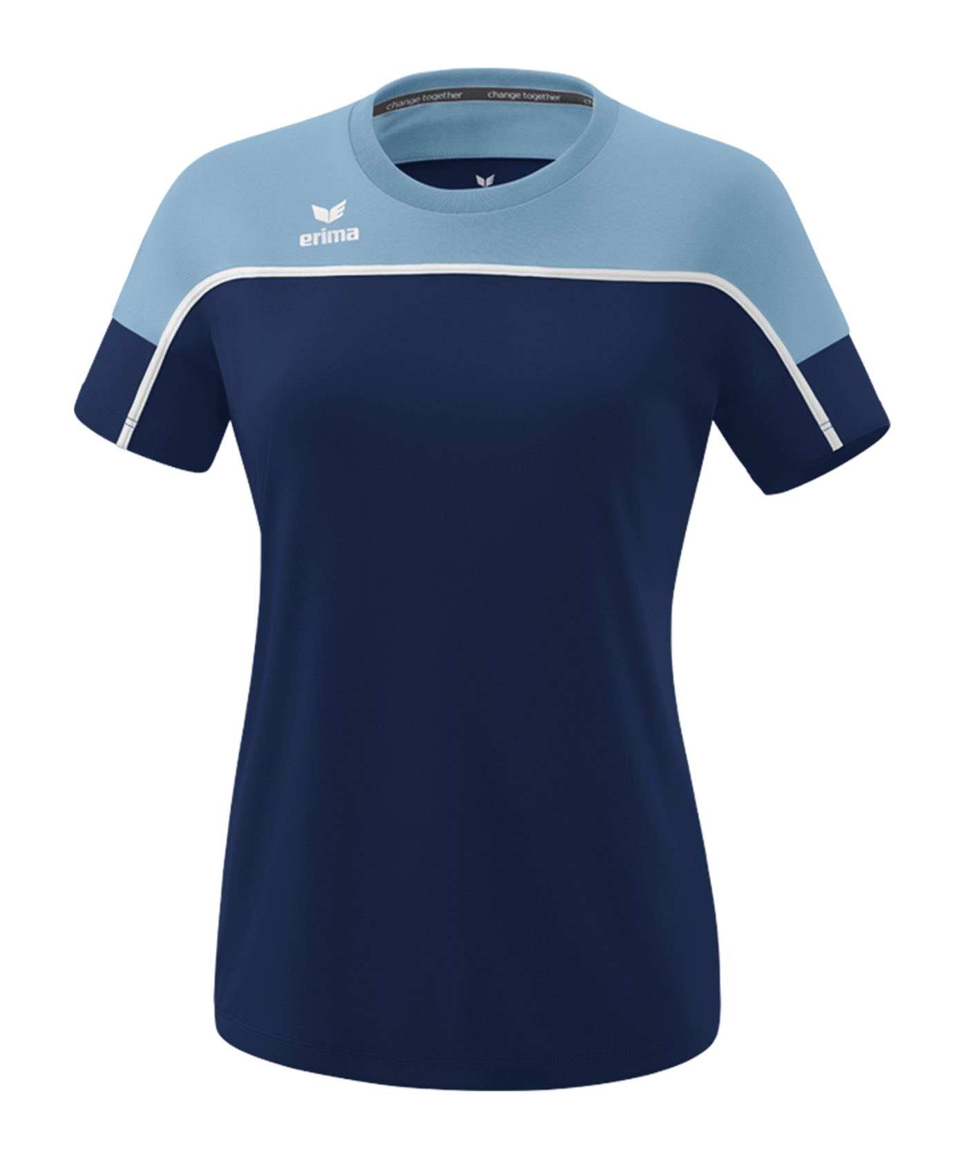 Erima Change by T-Shirt Damen Blau - blau