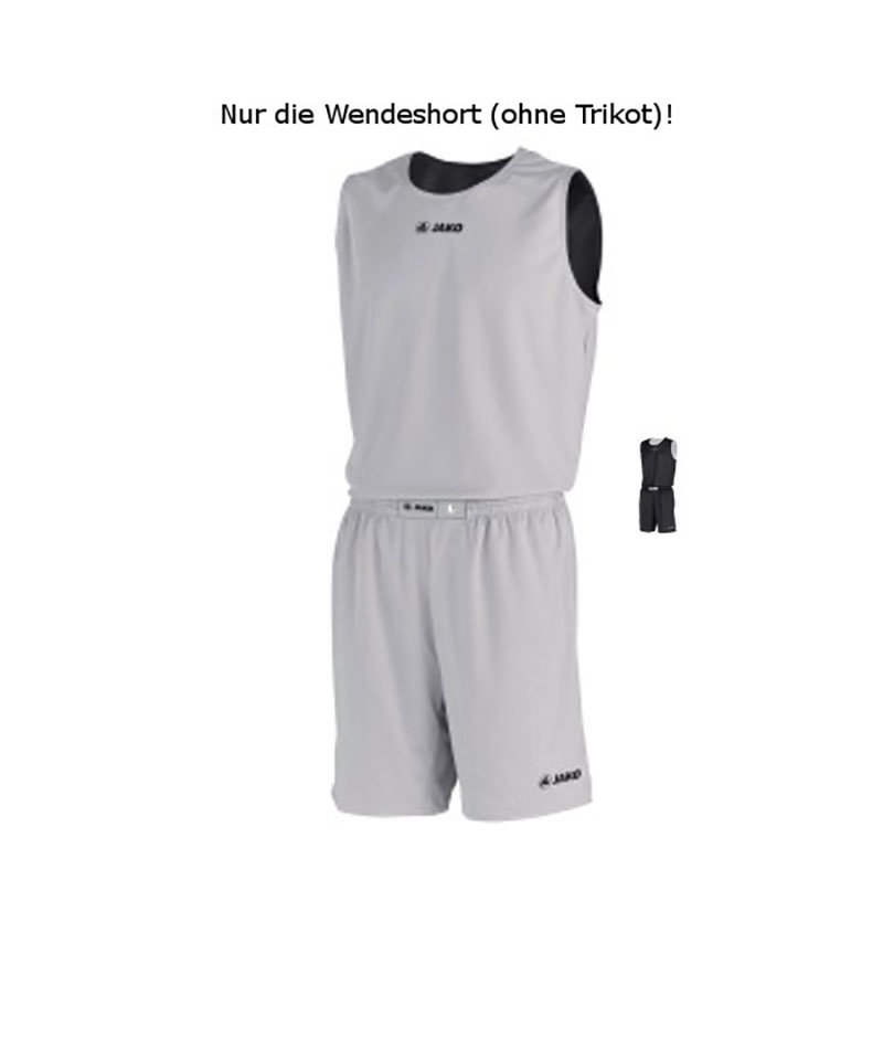 Jako Wendeshort Change Active Schwarz Grau F08 - schwarz