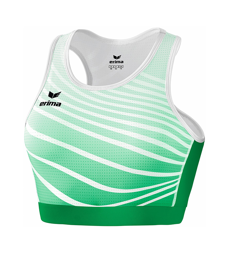 Erima Bra Running Damen Grün Weiss - gruen