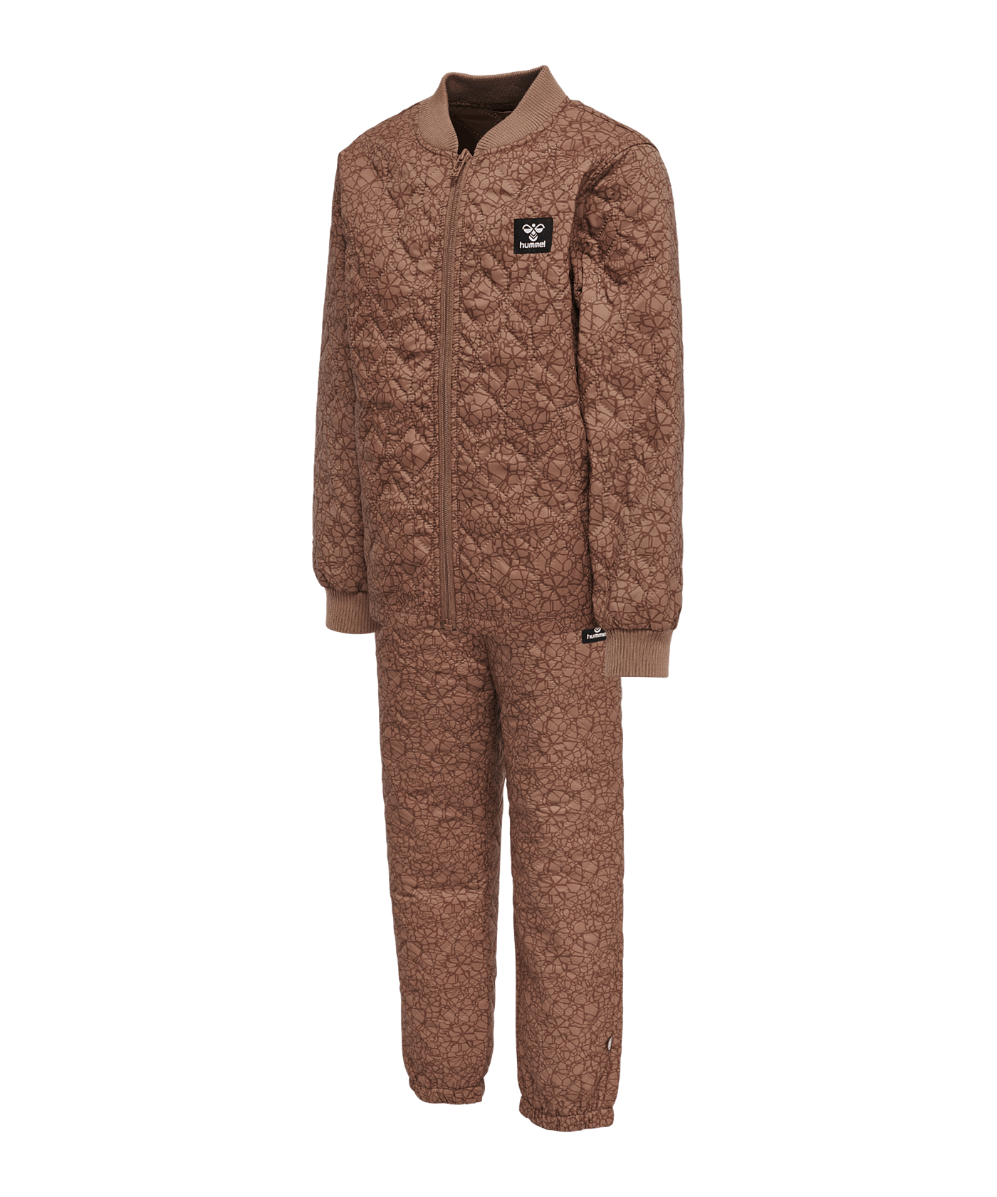Hummel hmlSOBI Thermo Freizeitanzug Kids F6113 - braun