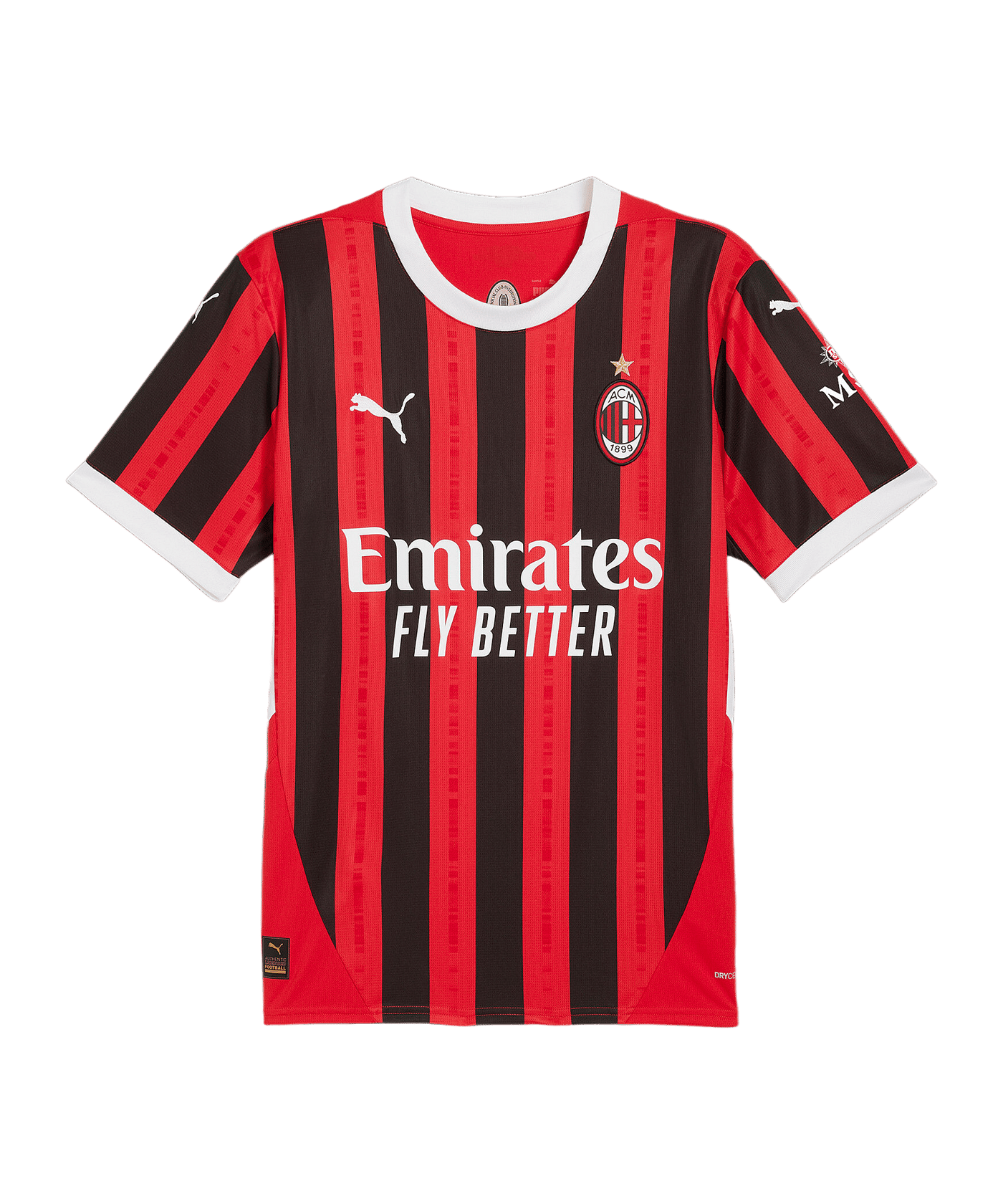 PUMA AC Mailand Trikot Home 2024/2025 Rot F01 - rot