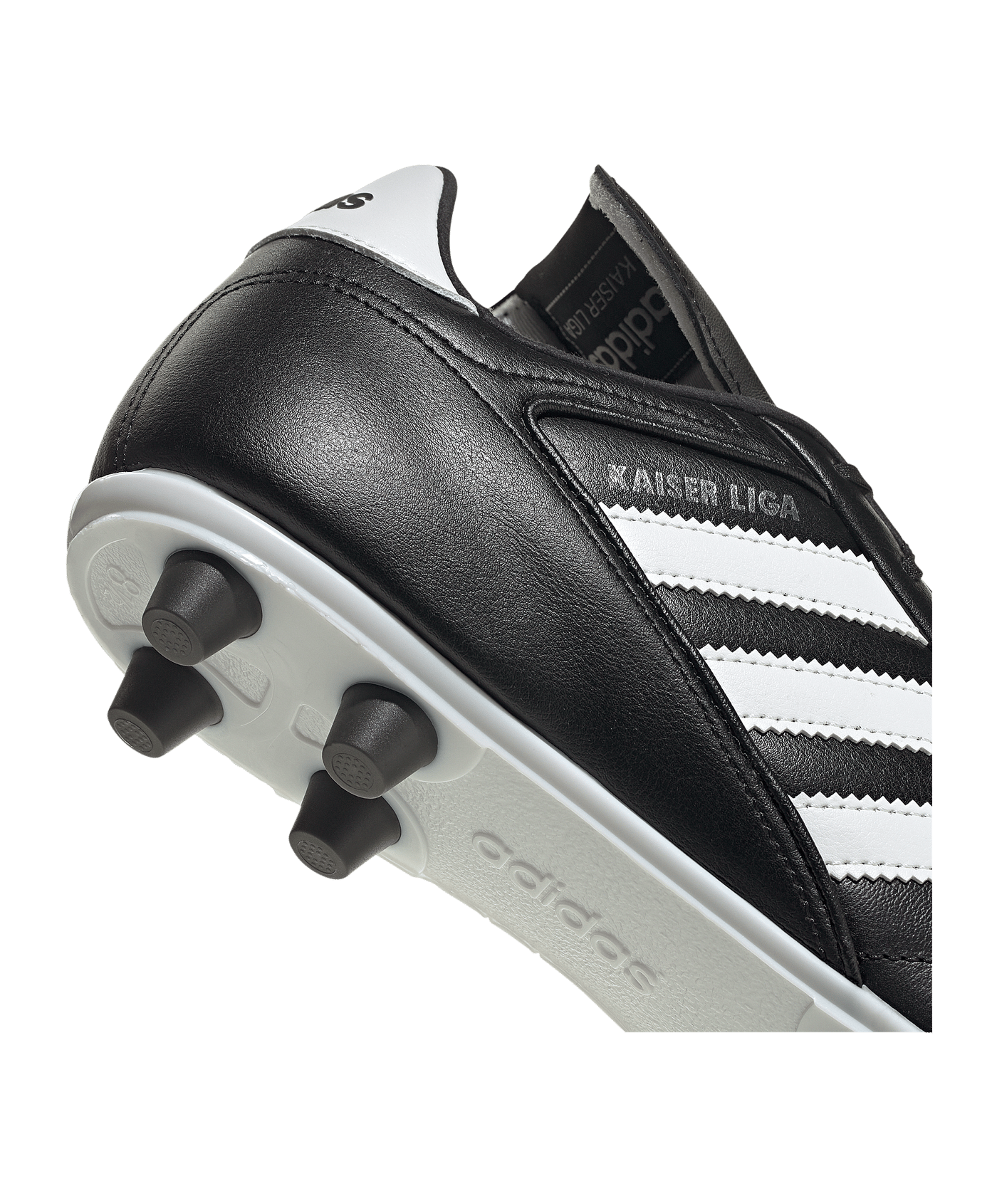 adidas Kaiser Liga 2 FG Schwarz - schwarz