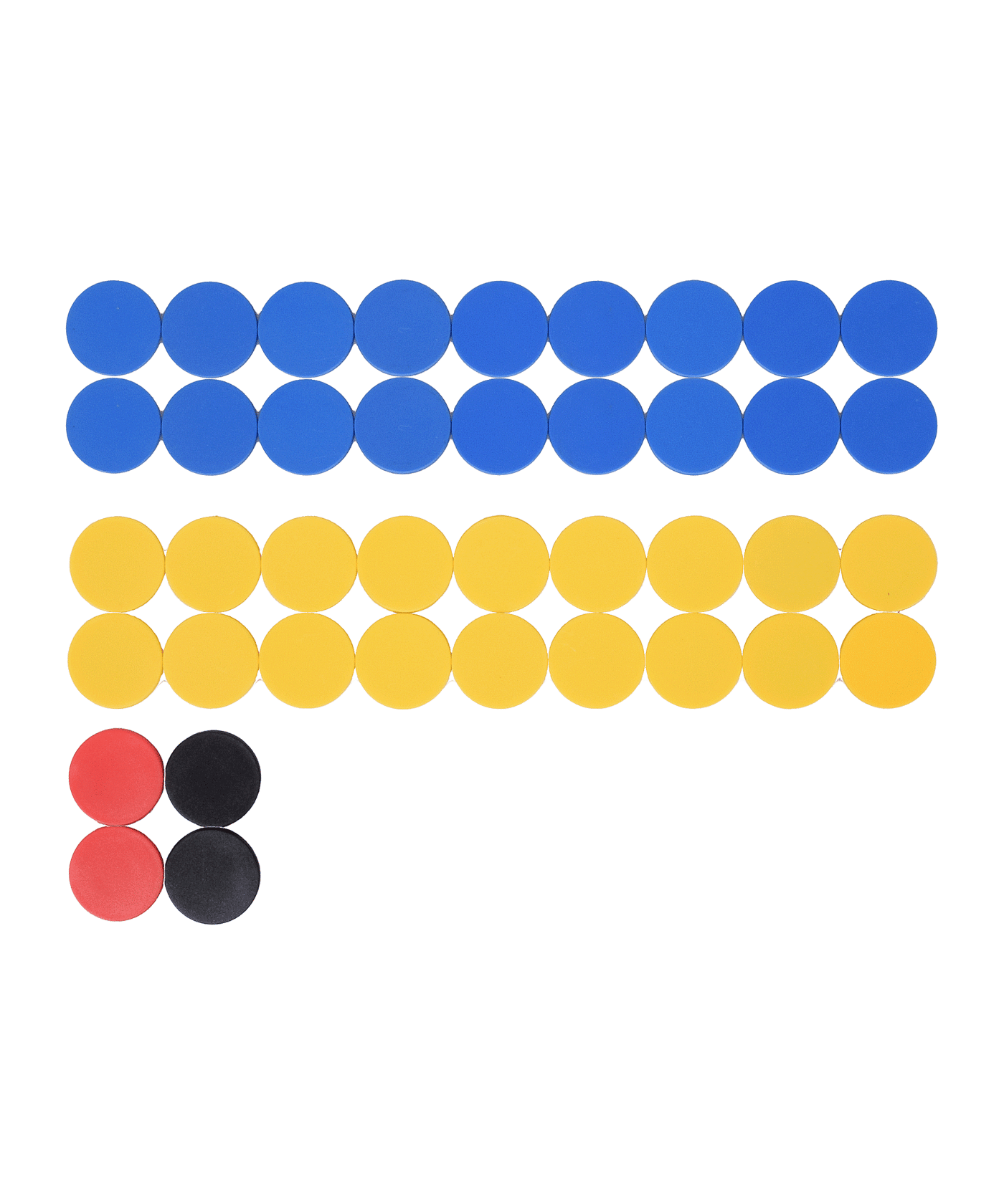 Cawila Premium Magnet Set 30mm Gelb Blau - gelb