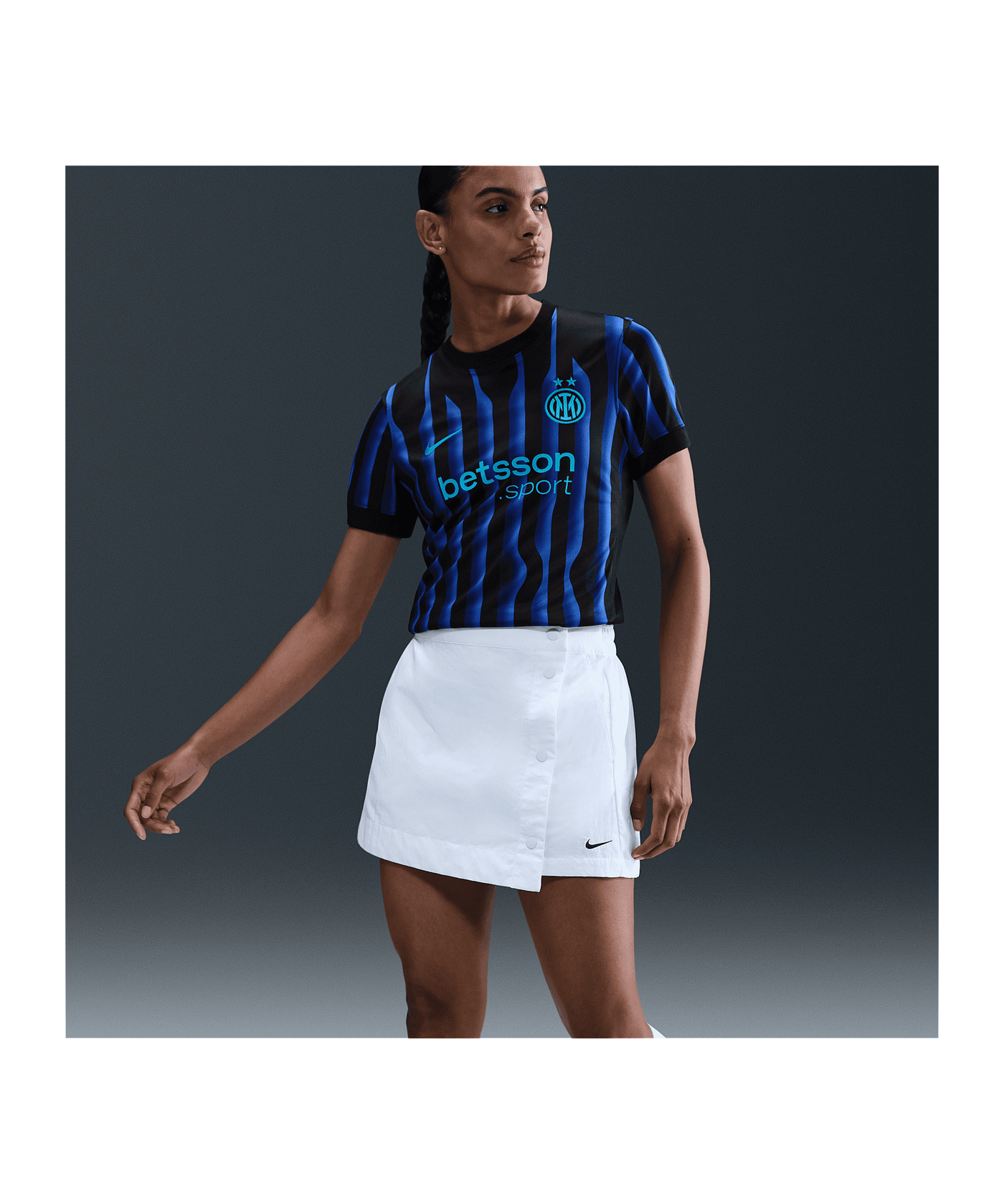 Nike Inter Mailand Trikot Home 2025/2026 Damen Blau F439 - blau
