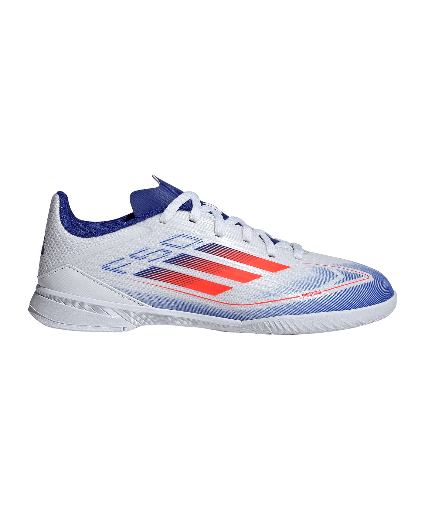adidas F50 League IN Advancement Kids Weiss Rot - weiss