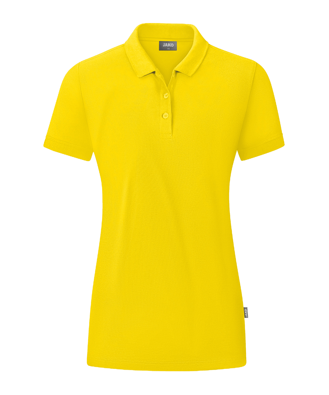 Jako Organic Polo Shirt Damen Gelb F300 - gelb
